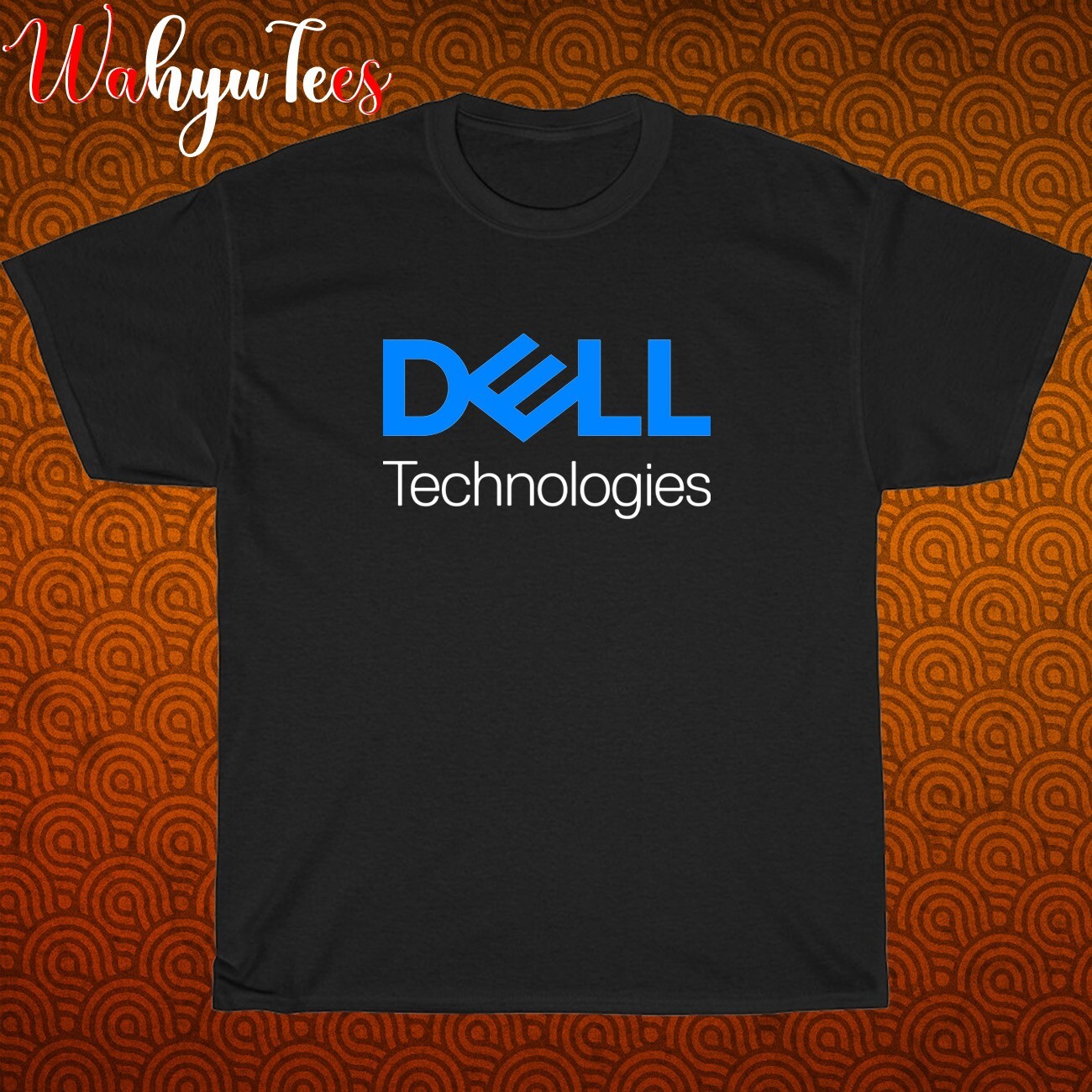 New Dell Technology Logo Black/Grey/Navy/White Size S-5XL Unisex T-Shirt
