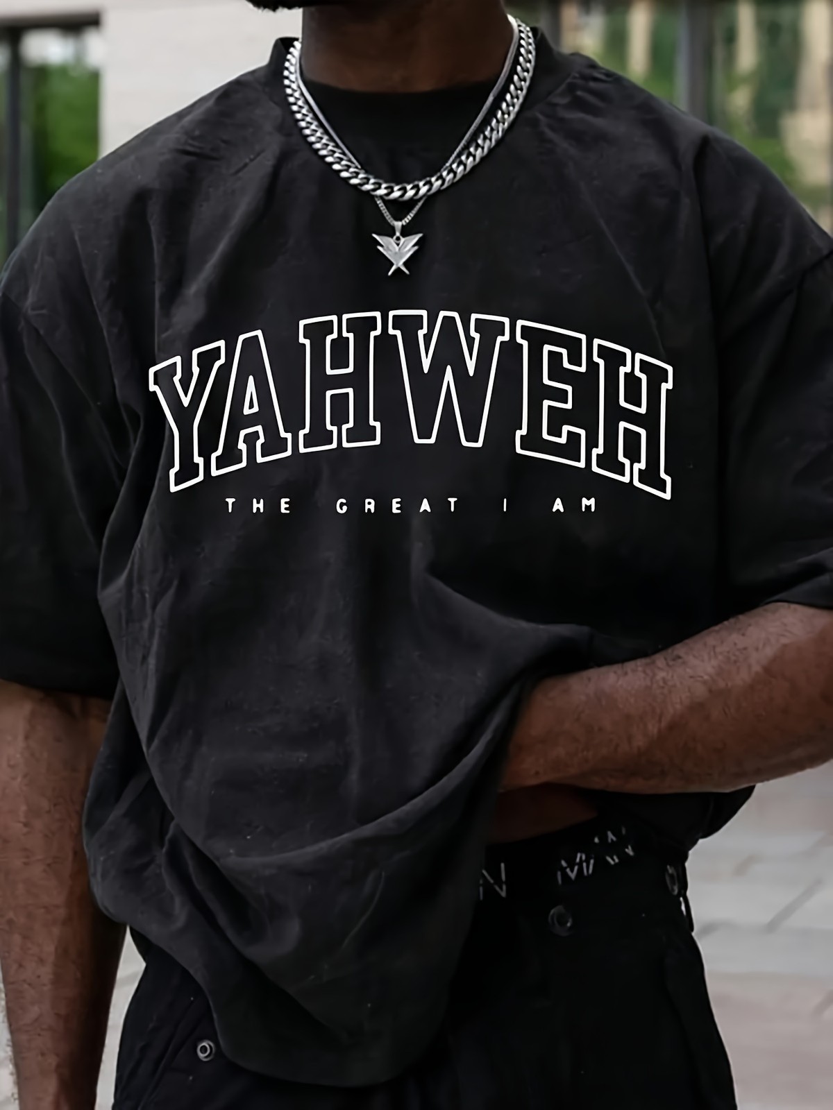Jehovah Name Religious Faith Graphic T-Shirt Christian Believer Tee