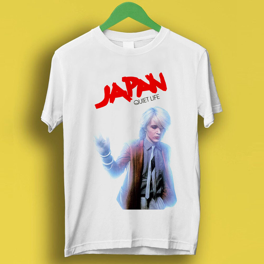 Japan Sylvian Quiet Life 80s Music Synth Pop New Wave Gift Tee T Shirt P1356