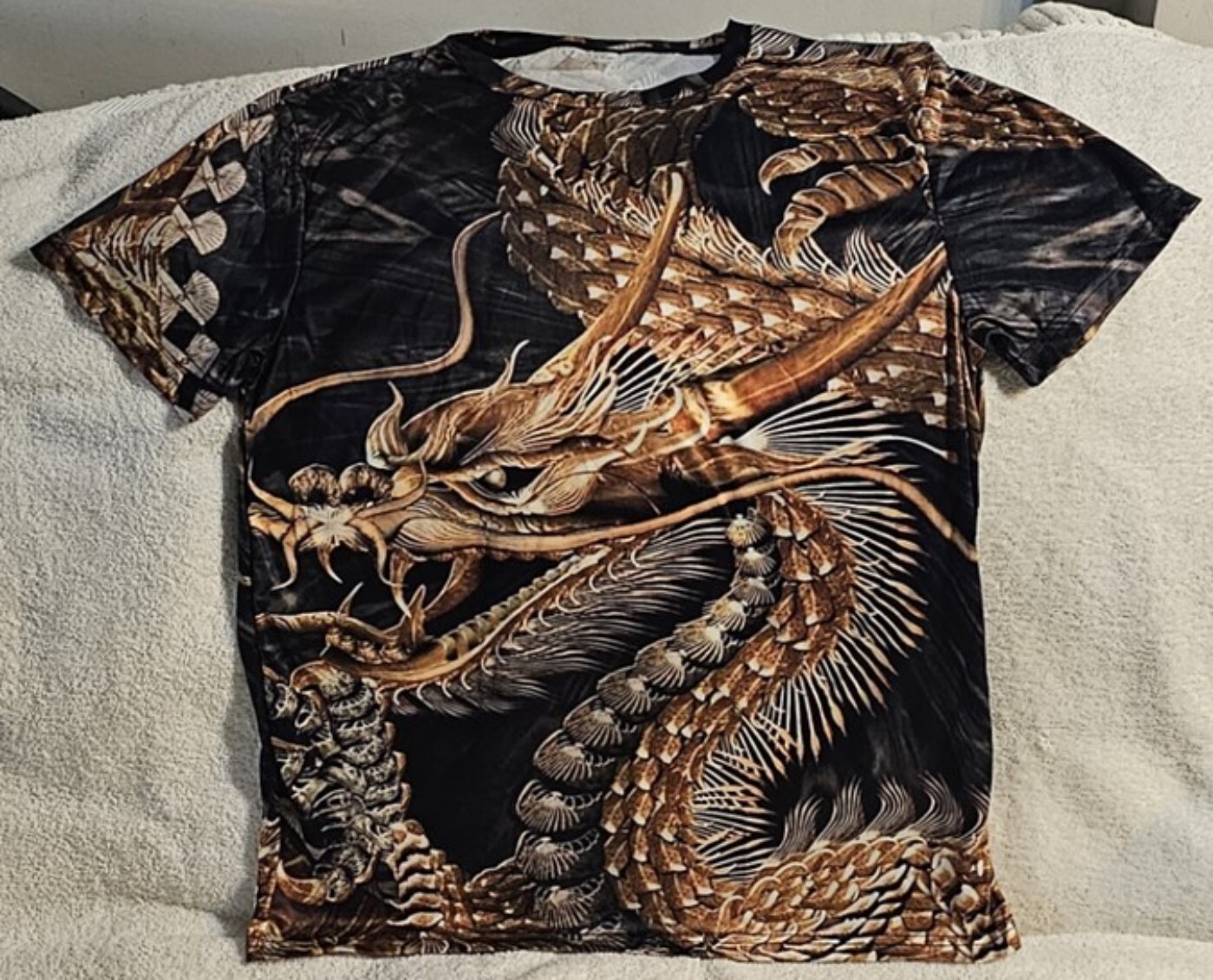 CHINESE DRAGON FANTASY MYTHICAL BEAST SERPENT CREATURE T-SHIRT