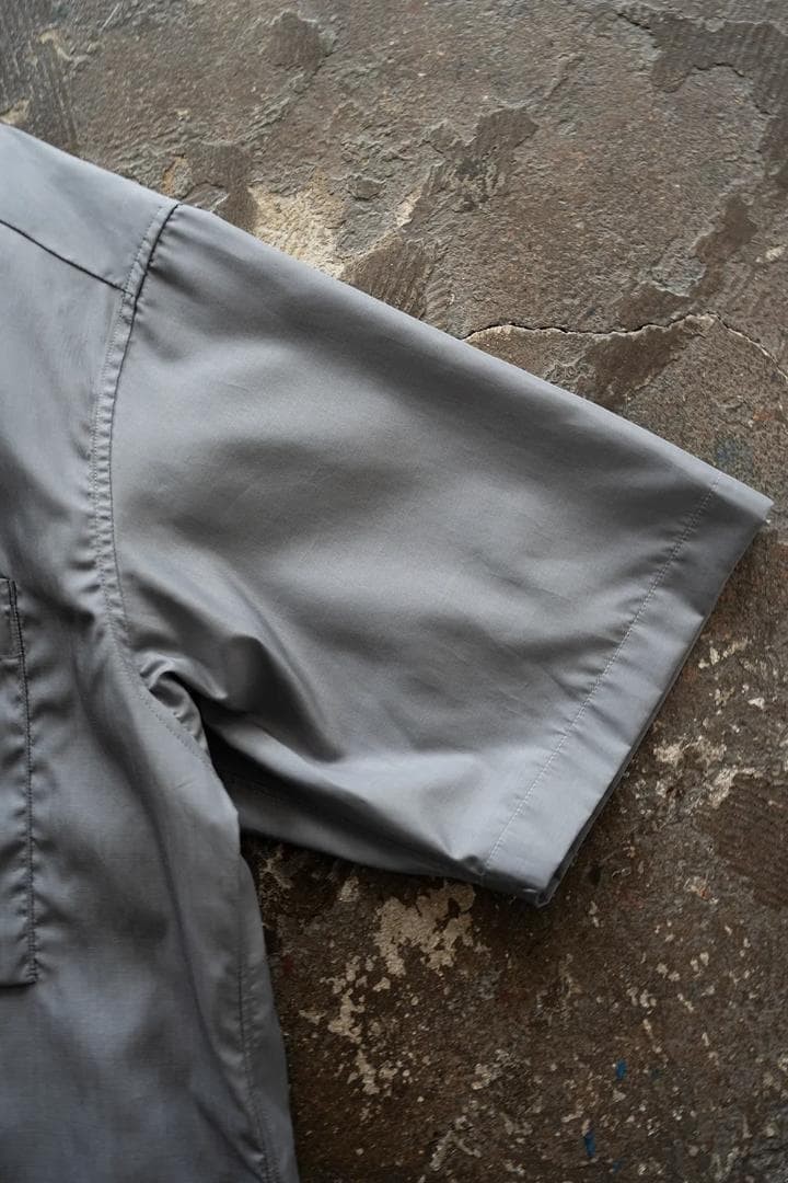 STILL BY HAND 200 Double High-Density Short Sleeve Shirt 46 Slate Gray