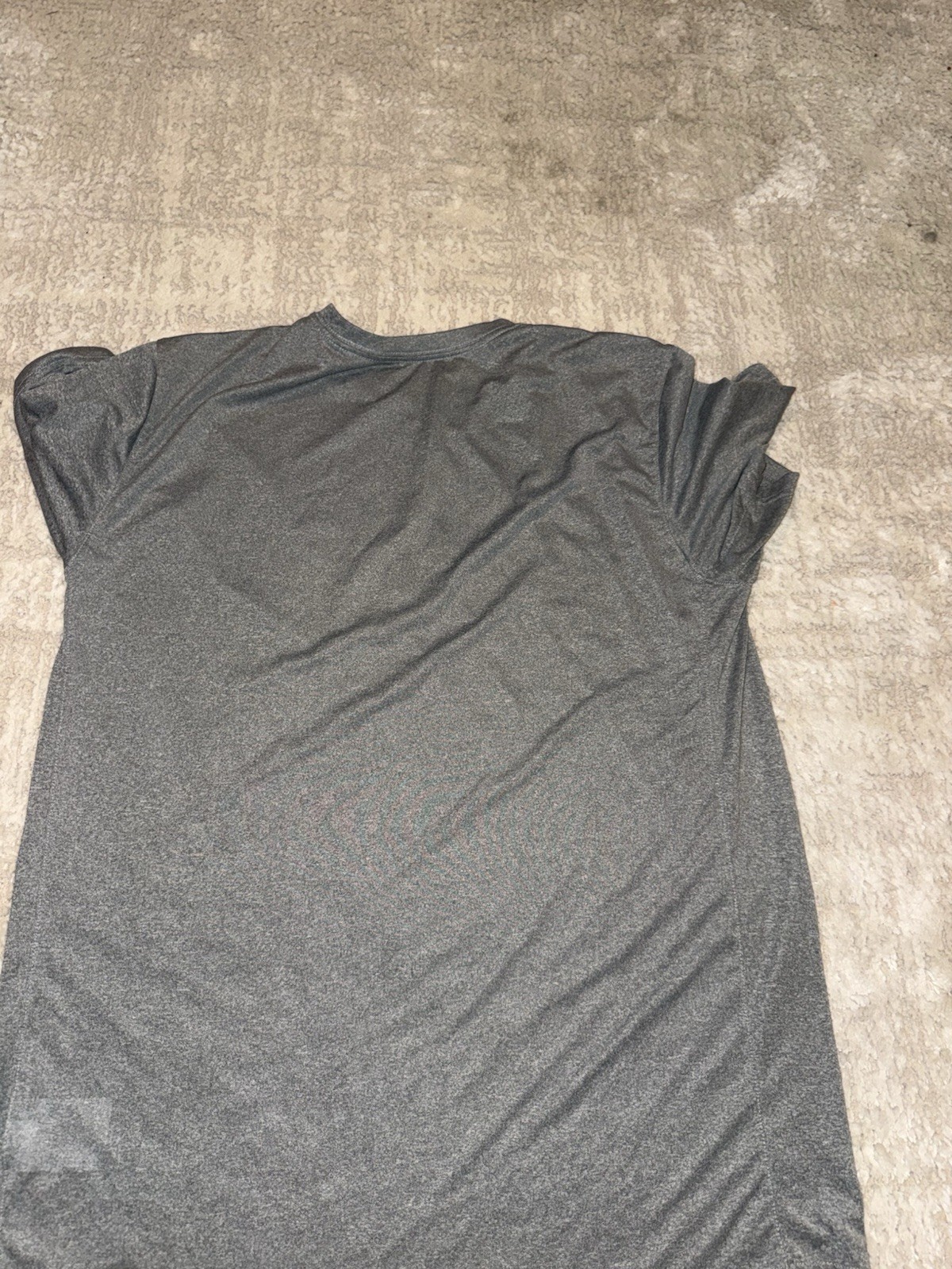 Nike Dri Fit USA Basketball Warm Up Team Issue Shirt Size Large Gray Grey
