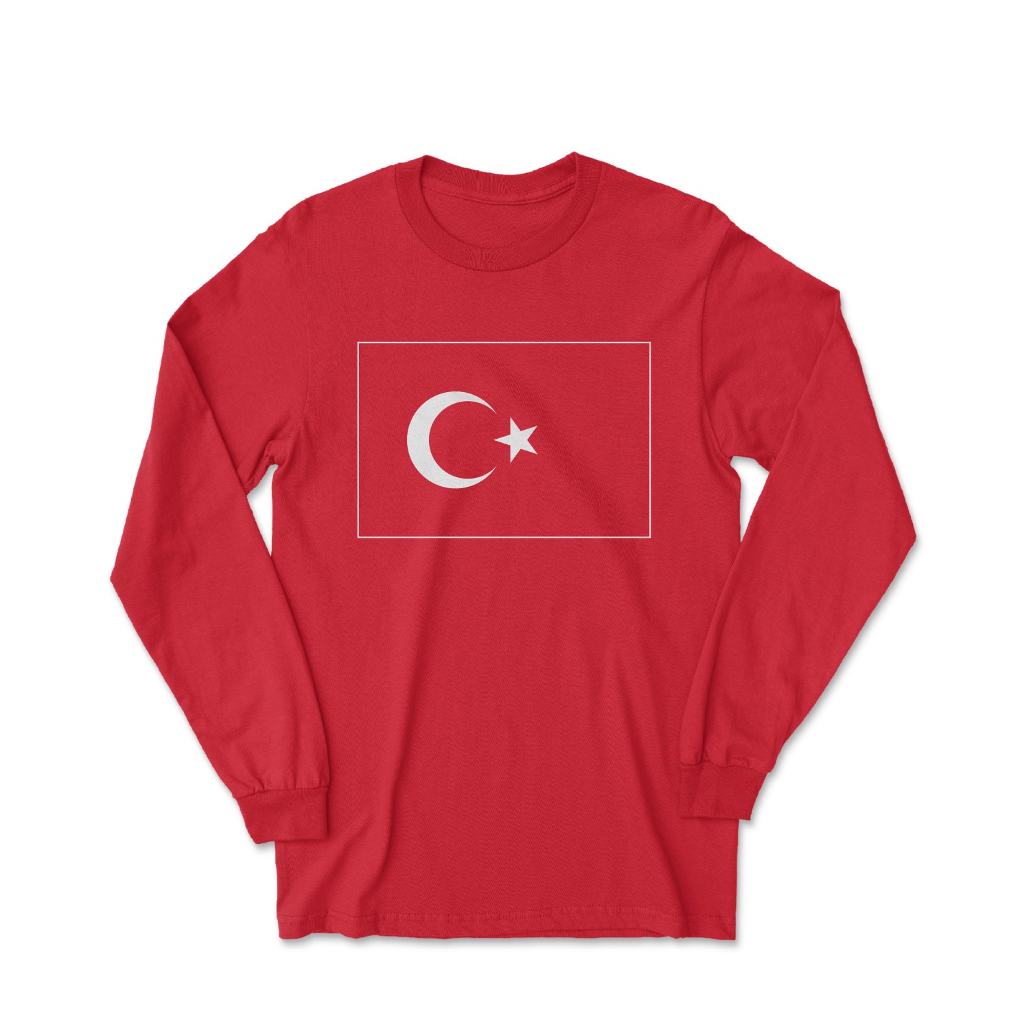 Turkiye Pride Akturkoglu 7 Two-Sided Jersey Style Long Sleeve T-Shirt
