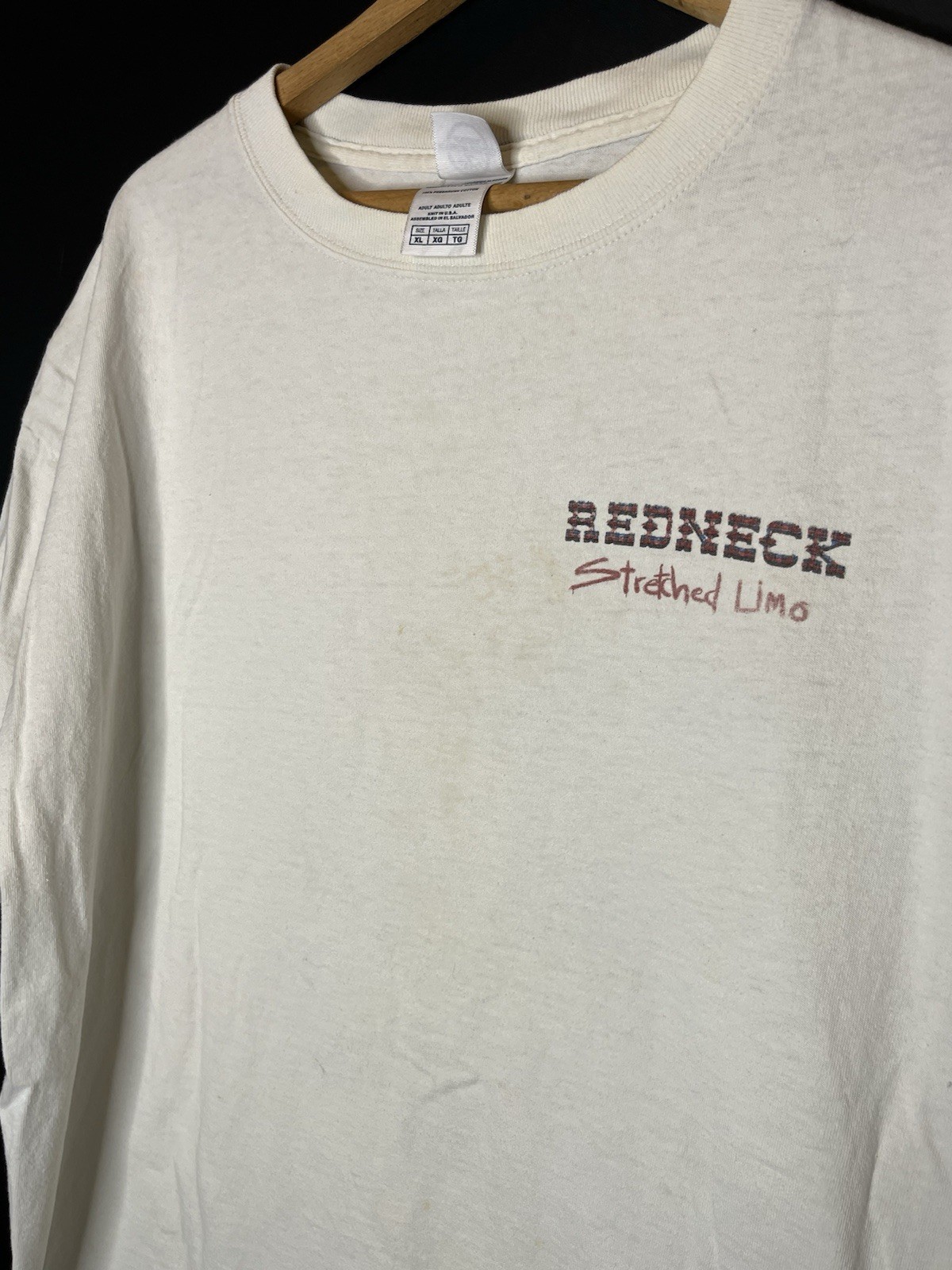 Vintage Redneck Stretch Limo Pick Up T Shirt Country Farm 90s Y2K Sz XL