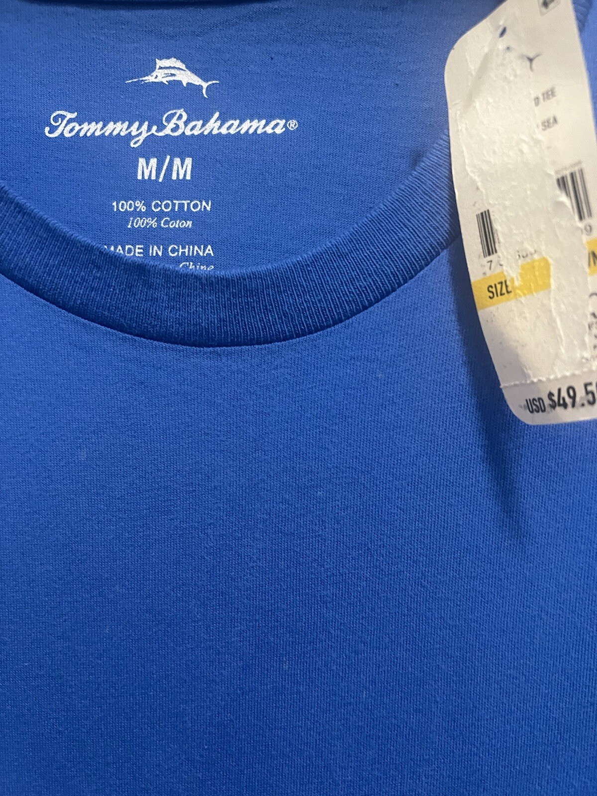 Tommy Bahama Men’s 💯% Cotton Pocket T-Shirt Medium NWT $49.50