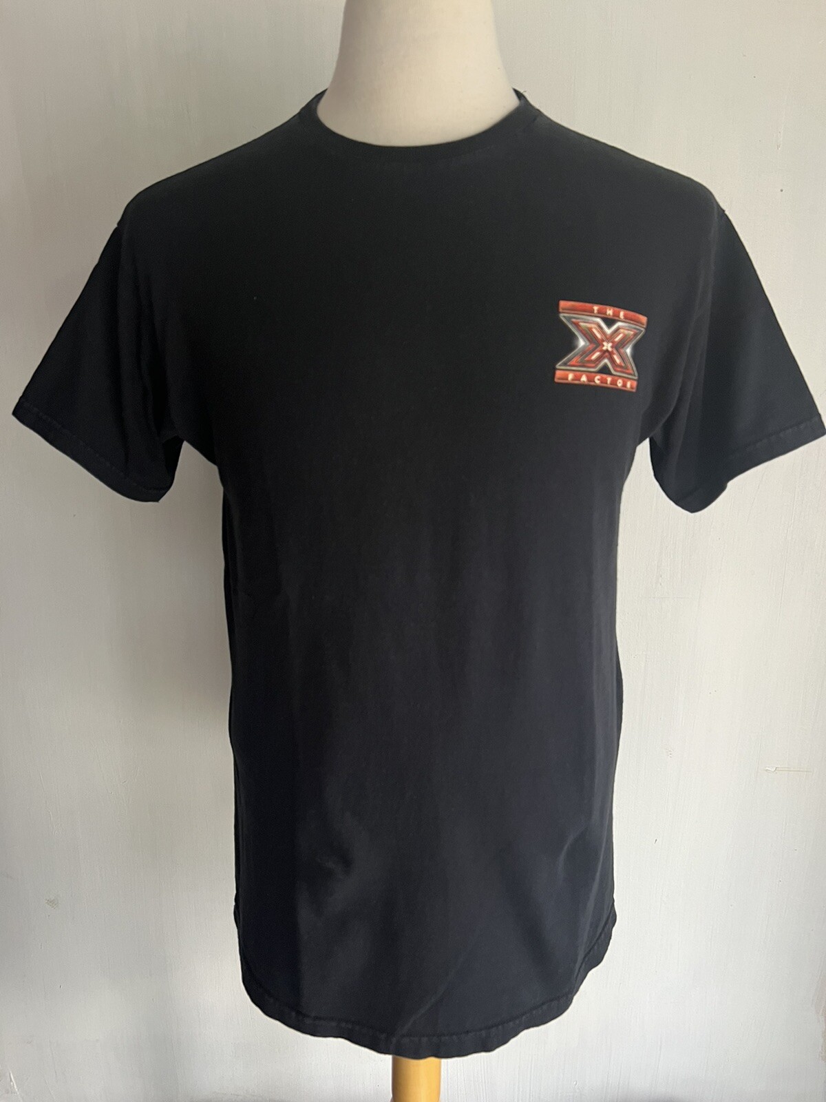 THE X FACTOR (2011) Official CBS TV Show Production FILM CREW T-Shirt Sz Medium