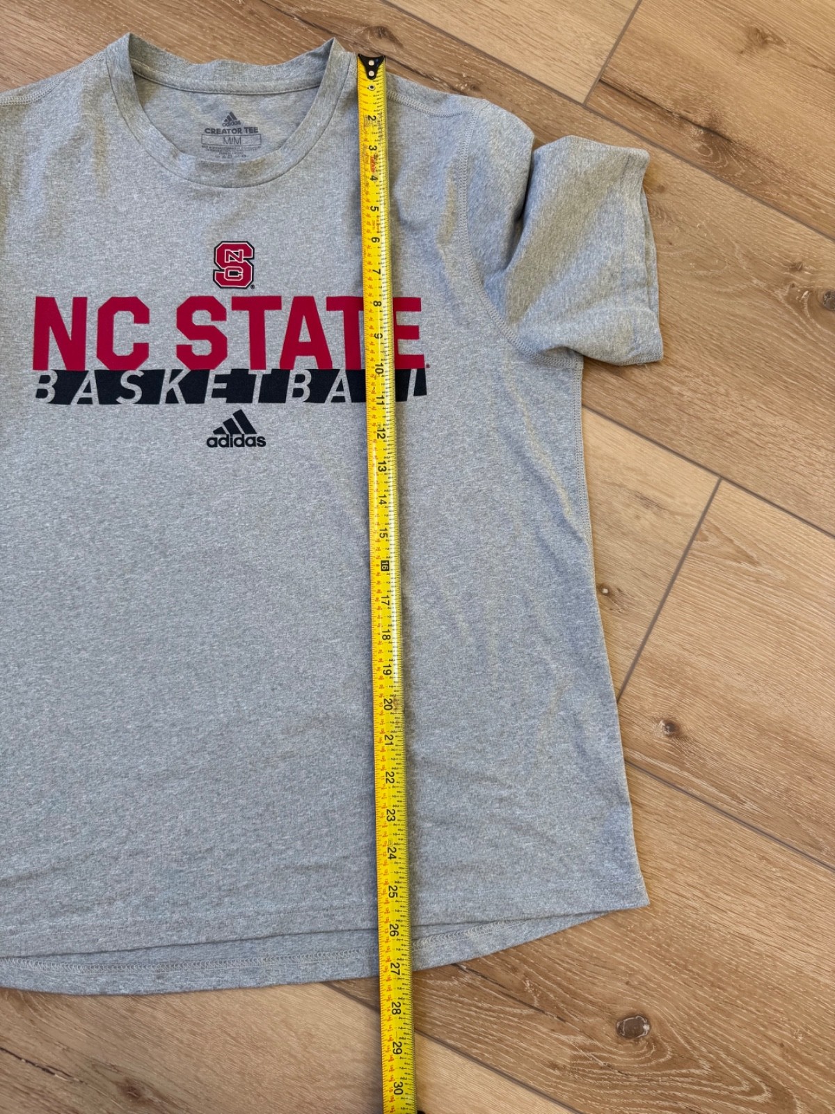 Adidas Creator Tee Climate NC State Basketball T-Shirt