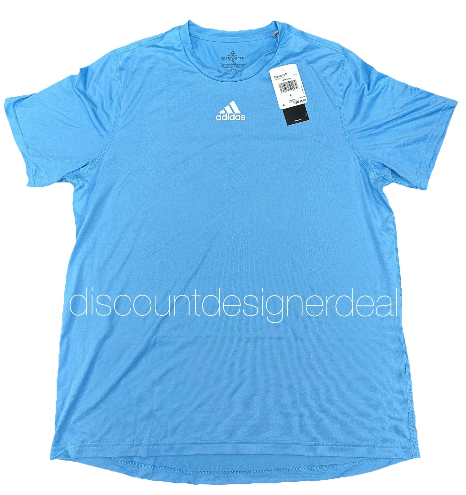 adidas Creator Short Sleeve Shirt Men’s White New with Tags All Colors Available