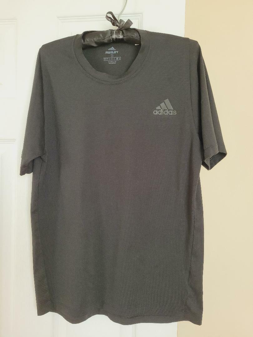Adidas Original Climate Shirt S Men’s Black FreeLift Short Sleeve Tee NWOT
