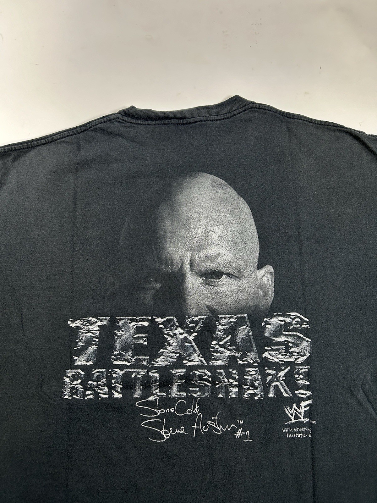 Vintage WWF Stone Cold Steve Austin The Texas Rattlesnake 1999 T-Shirt Size 3XL