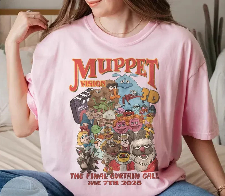 Retro The Muppettts Show Final Curtain Call 1991 – 2025 Shirt