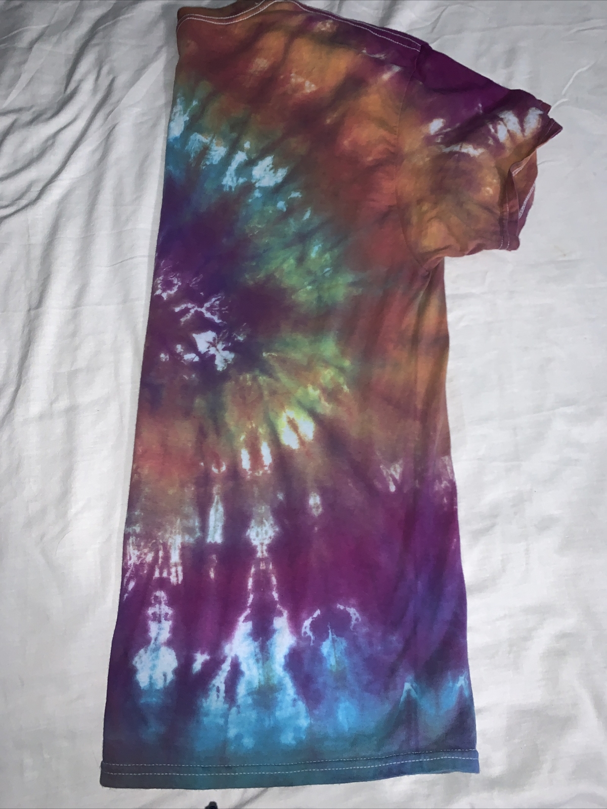 Tie-Dye 5.3 oz. Pre-Shrunk 100% Heavyweight Cotton Crystal Wash T-Shirt 1390
