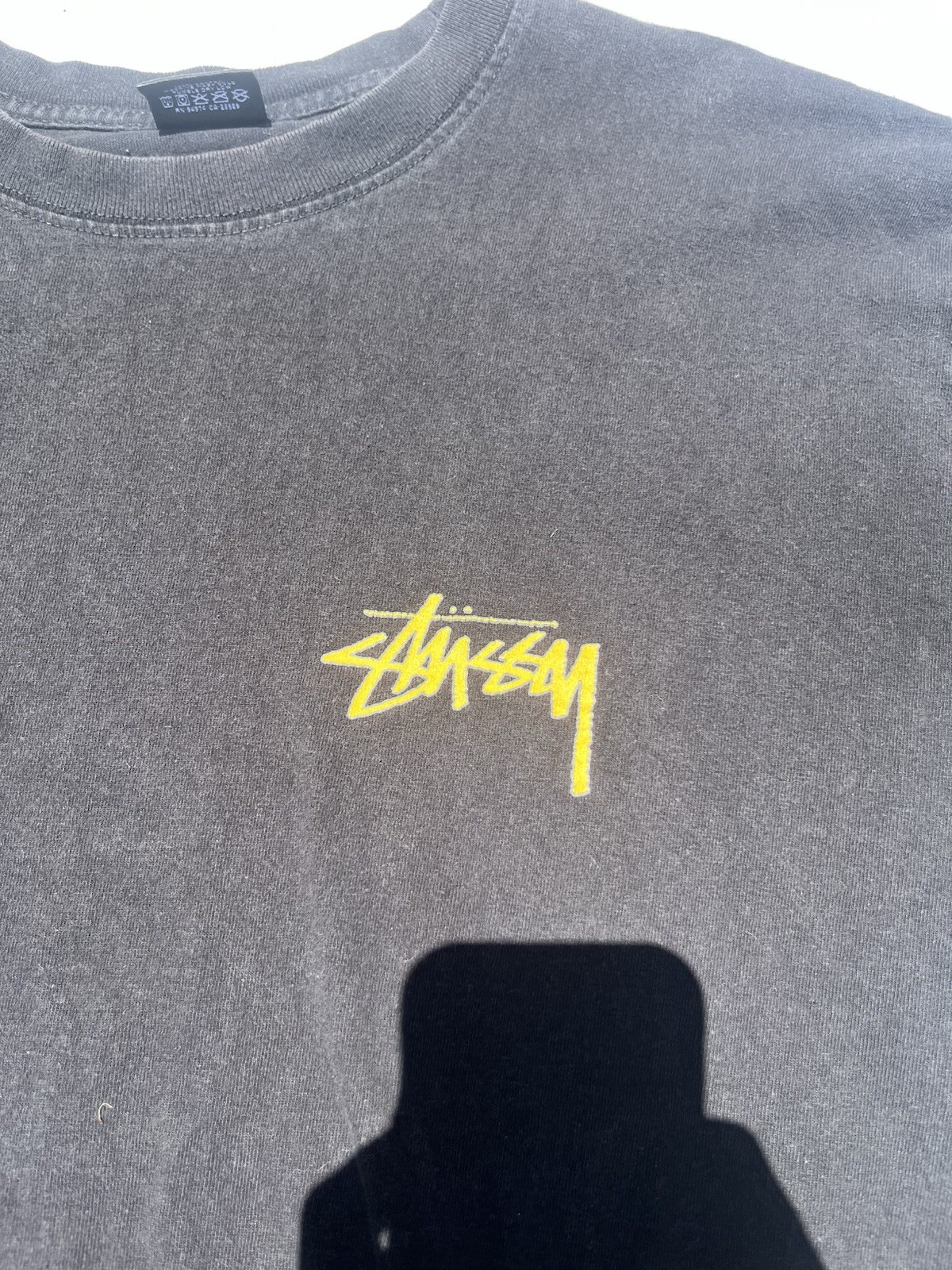 Stussy International One People One Love Tee T-Shirt Black Large