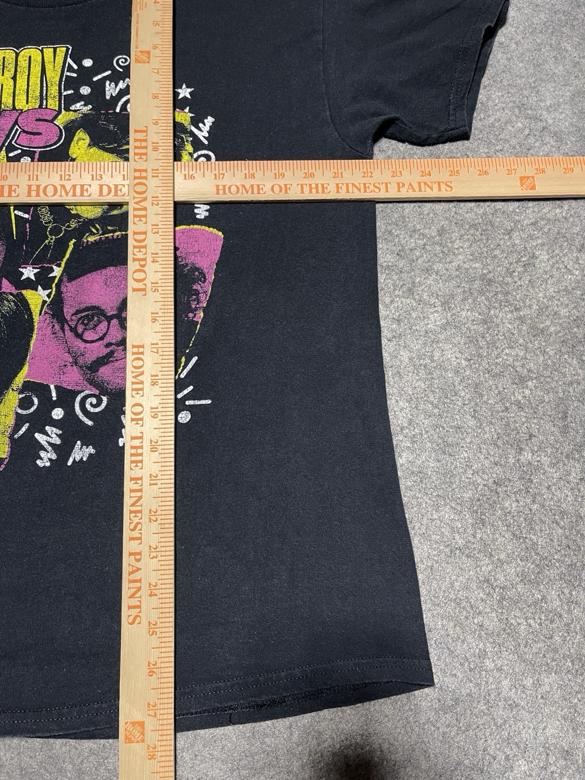 Black Destroy Boys Shirt Large Punk Rock Band Sacrament CA Winter Tour 2023 Lg
