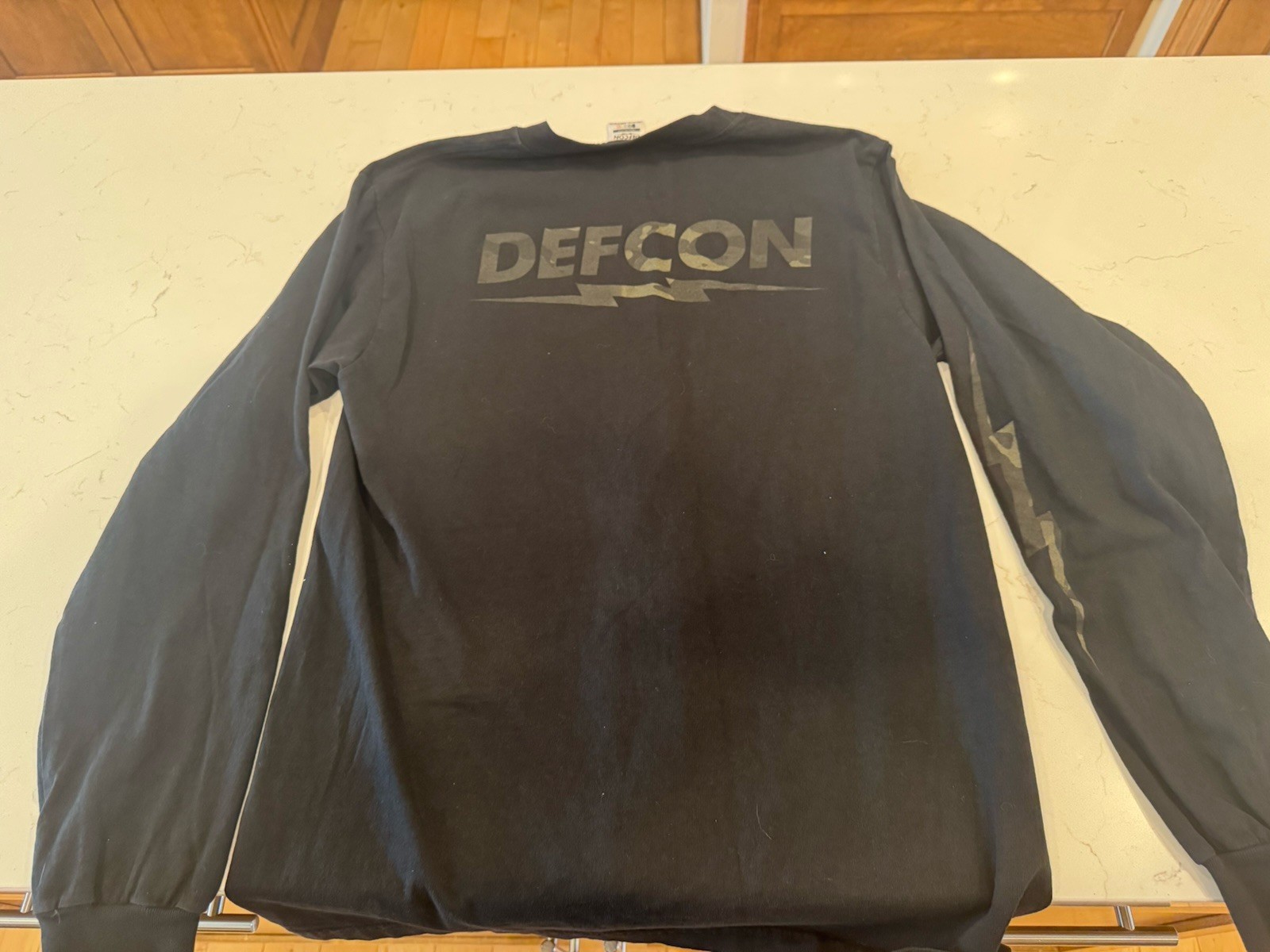 *RARE* DEFCON x VANS T-Shirt Multicam Black Size Small