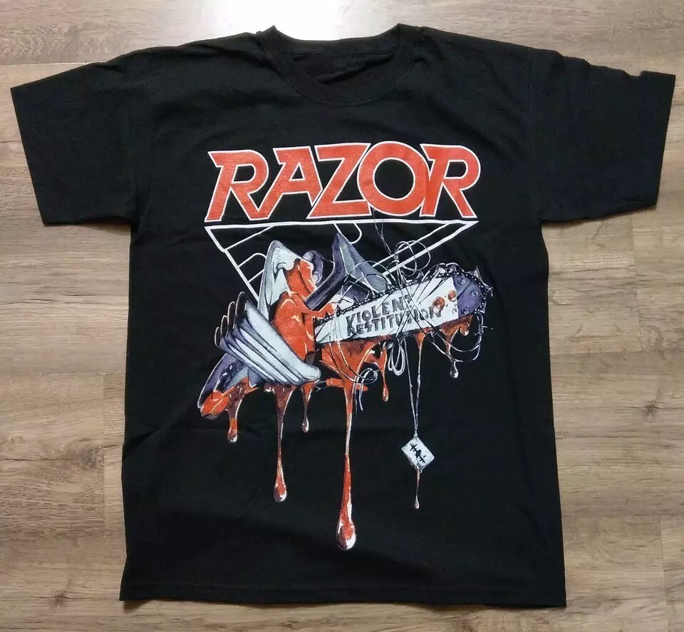 Vtg RAZOR VIOLENT RESTITUTION Shirt Unisex S to 5XL Free Shipping TR231