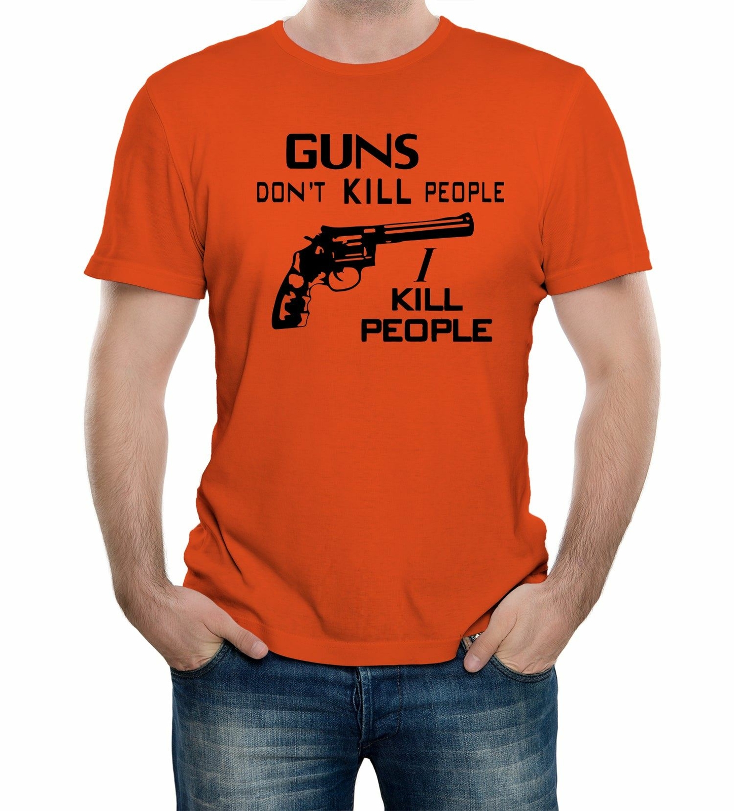 Guns Don’t Kill People I Do Mens T-Shirt Classic Movie T-Shirt Happy Gilmore
