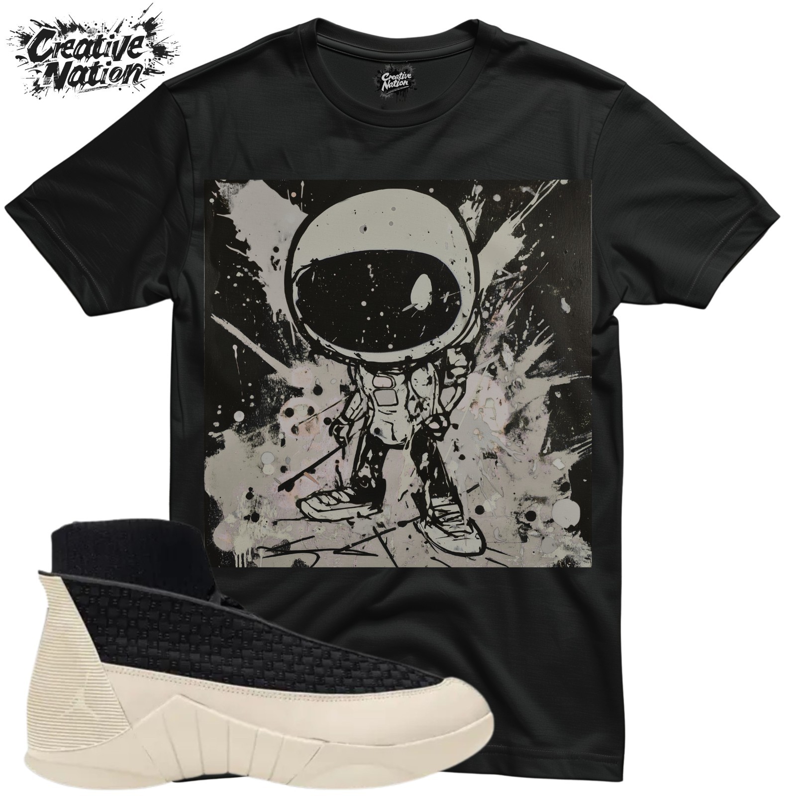Shirt To Match 15 Black Muslin Unisex Tee Sneaker Shirt Cool Shirt Sneaker Tee