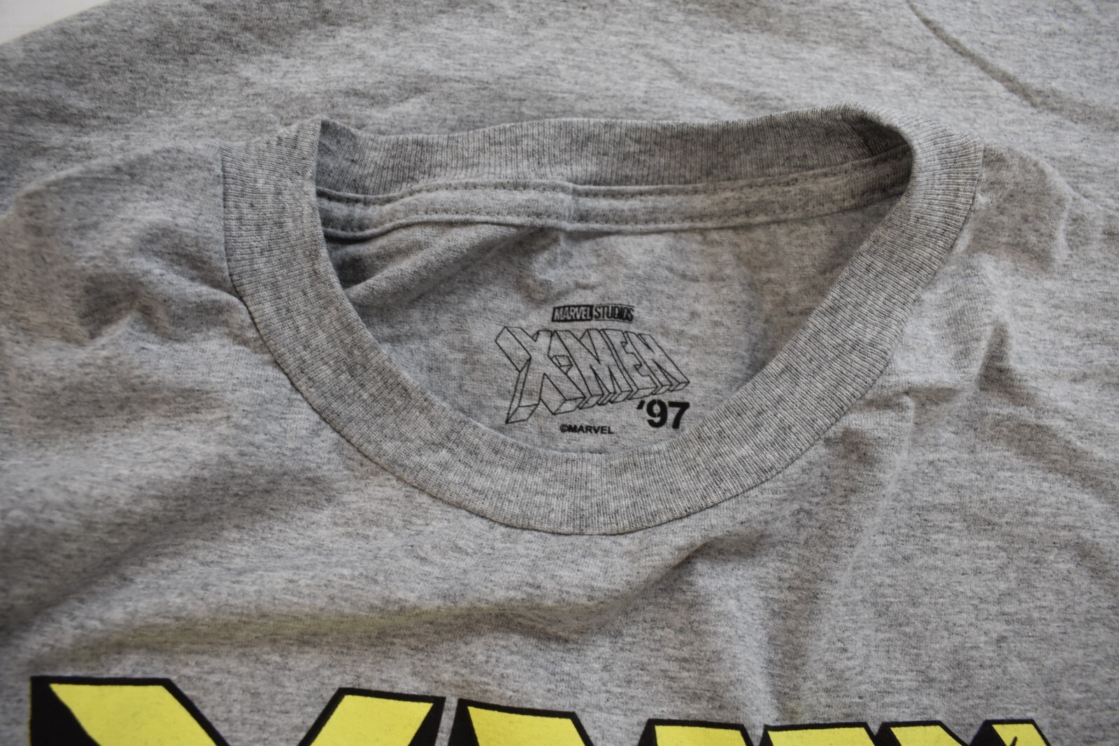 Marvel Studios Mens Big & Tall X-Men ’97 Gray Shirt New LT, XLT, 2XLT, 3XLT