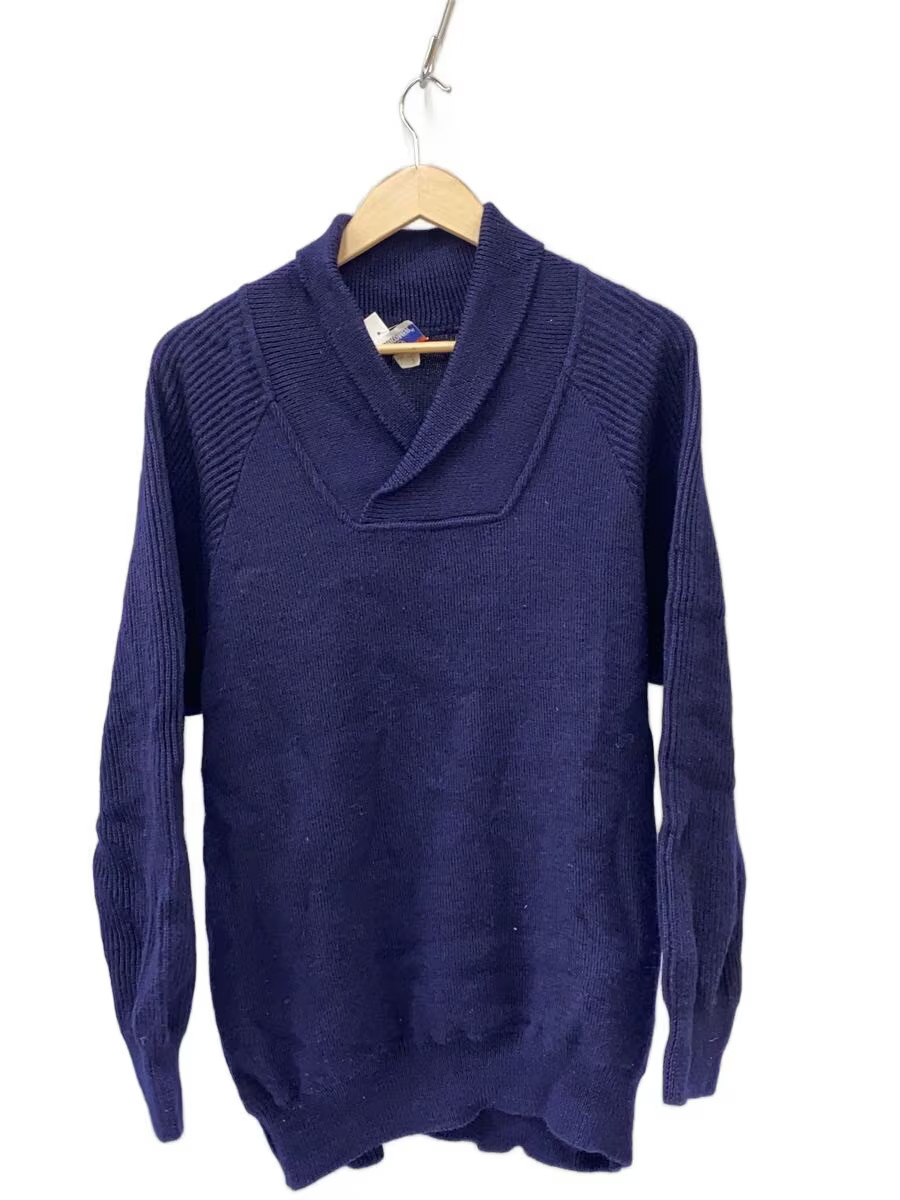 Other Brands Knit Sweaters (Thick) Wool NVY Solid Color