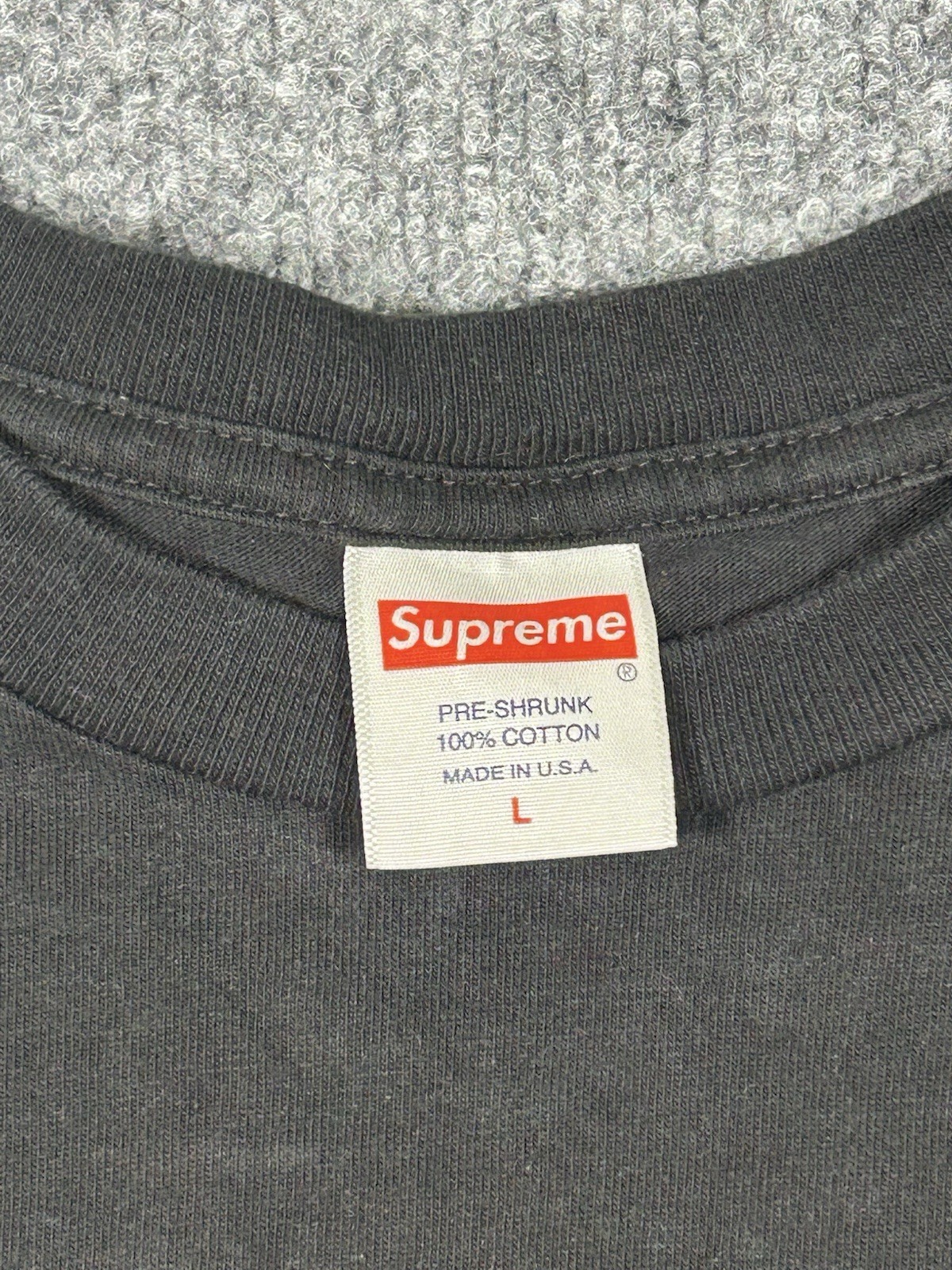 Supreme Dunk Tee Black Size Large SS21 Brand New Authentic Never Worn