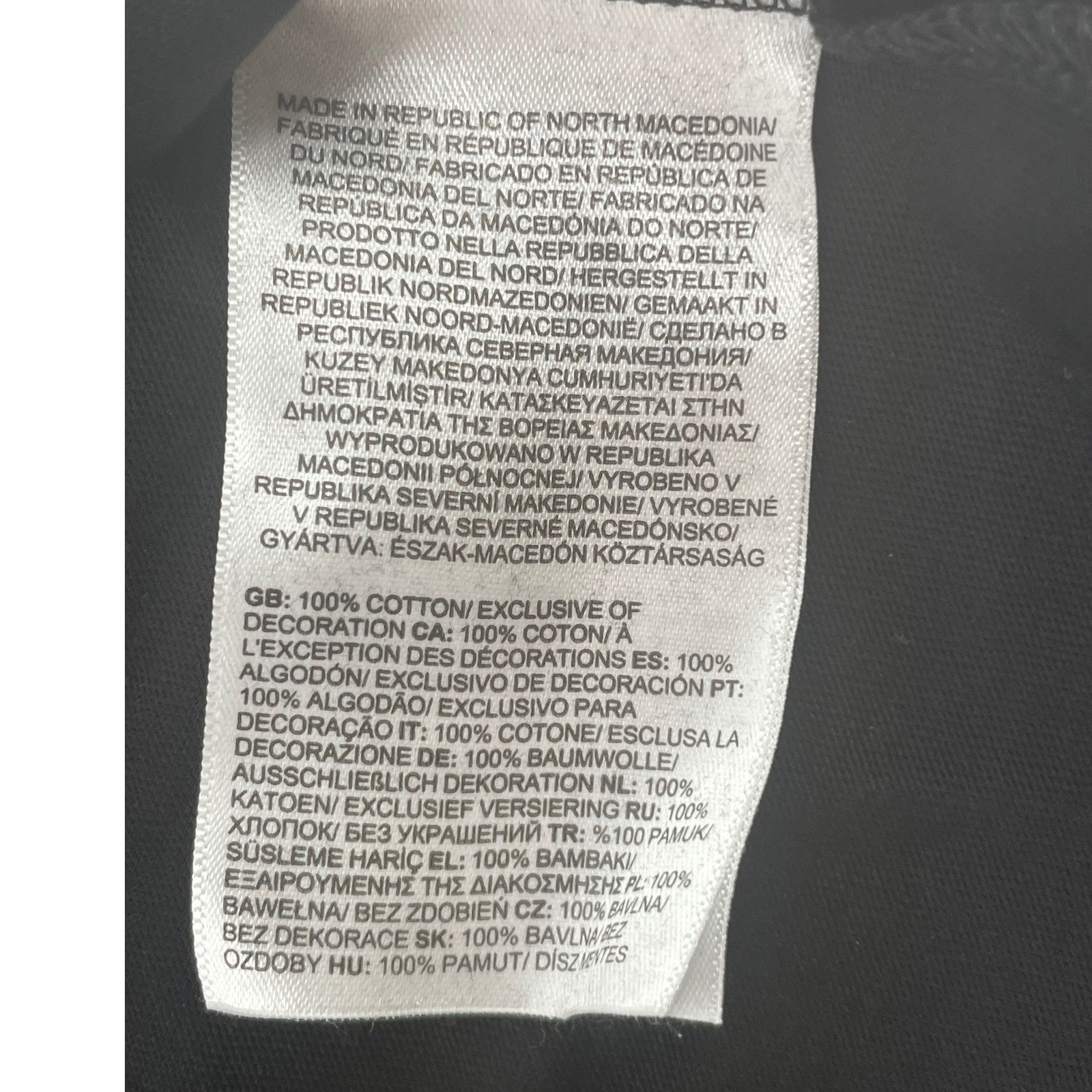 The North Face T-Shirt Never Stop Exploring LG Black NWT