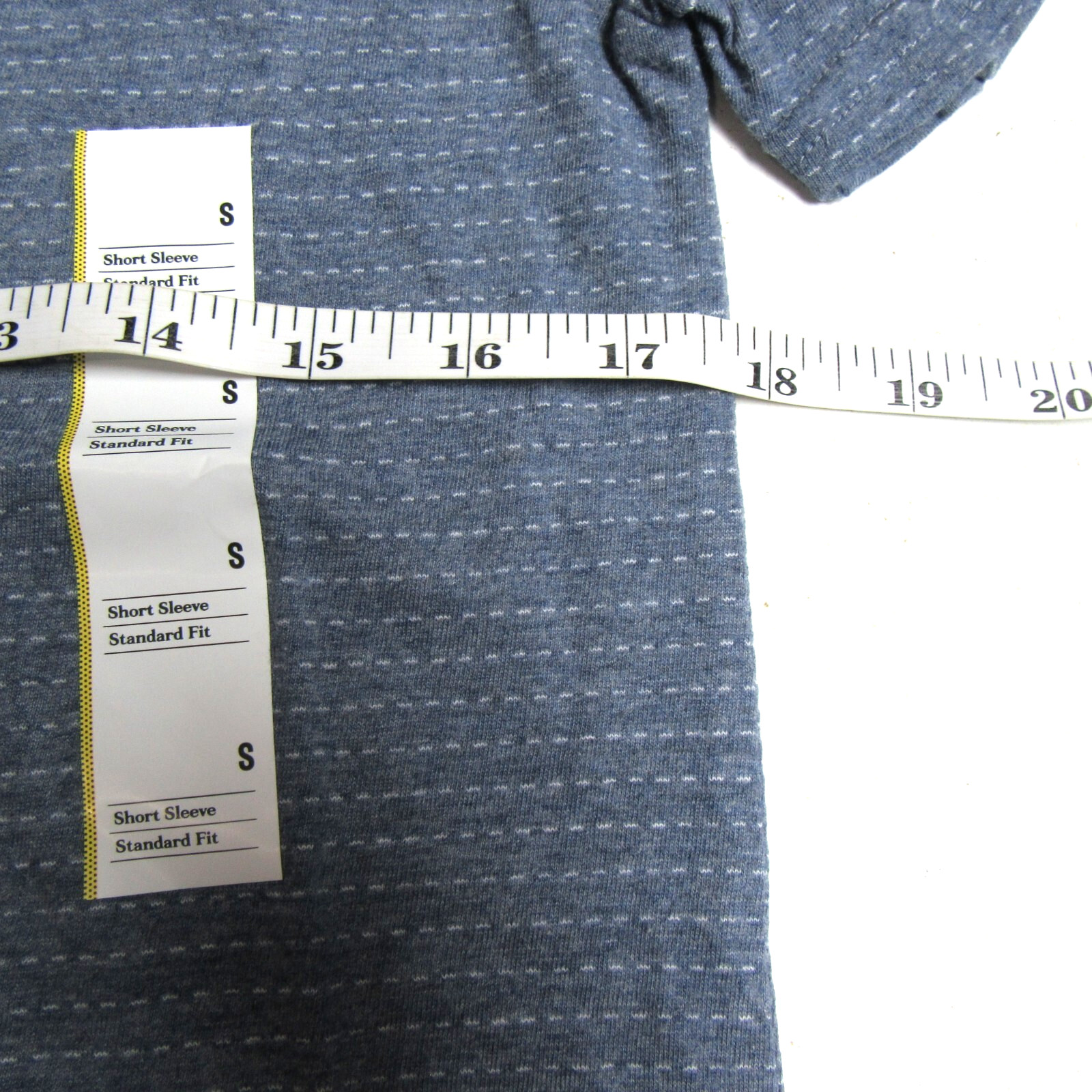 Goodfellow & Co. Mens Size S Short Sleeve T-Shirt Standard Fit Cyber Blue