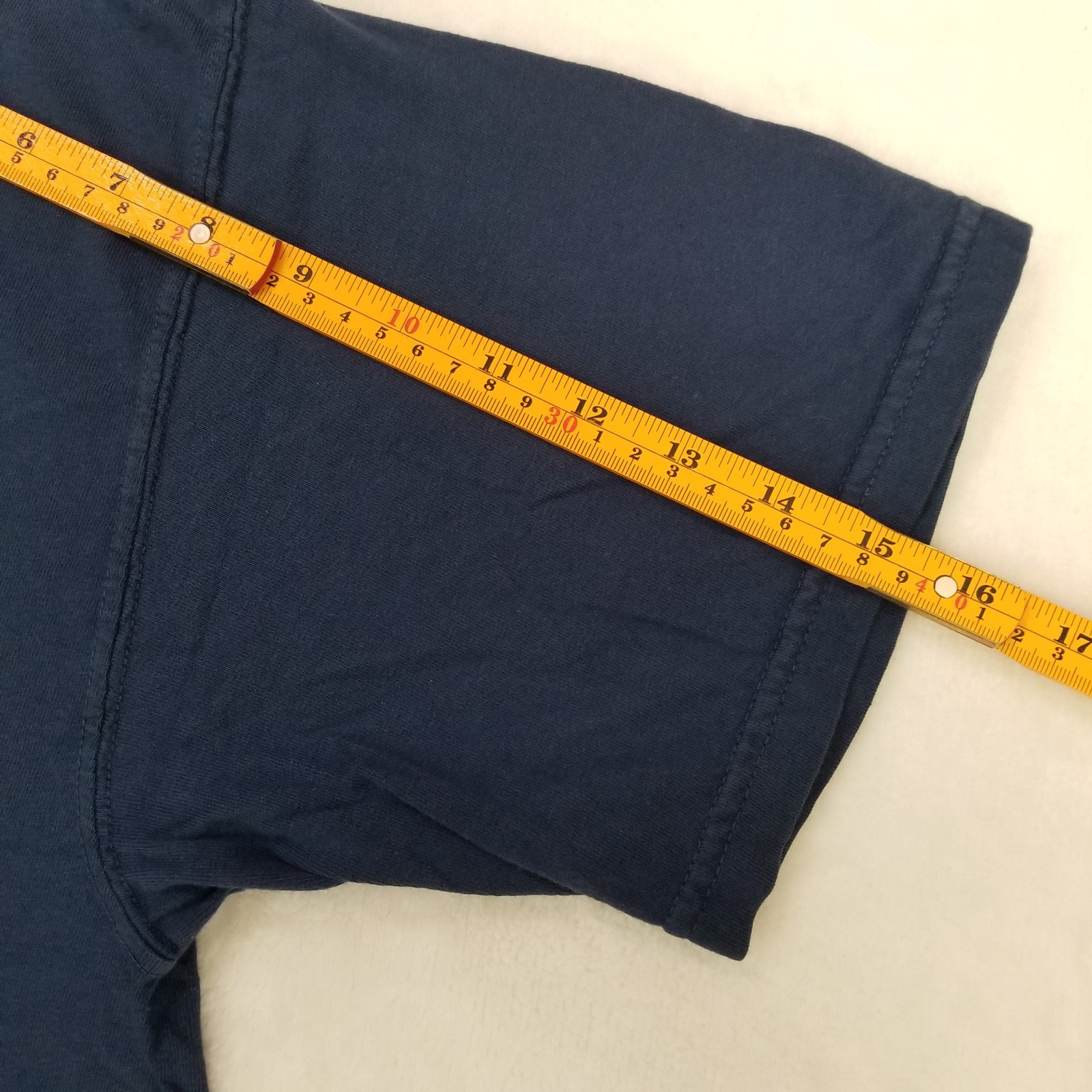 Goldburger Graphic Pocket T-Shirt Men’s Size Large Navy Blue Comfort Colors