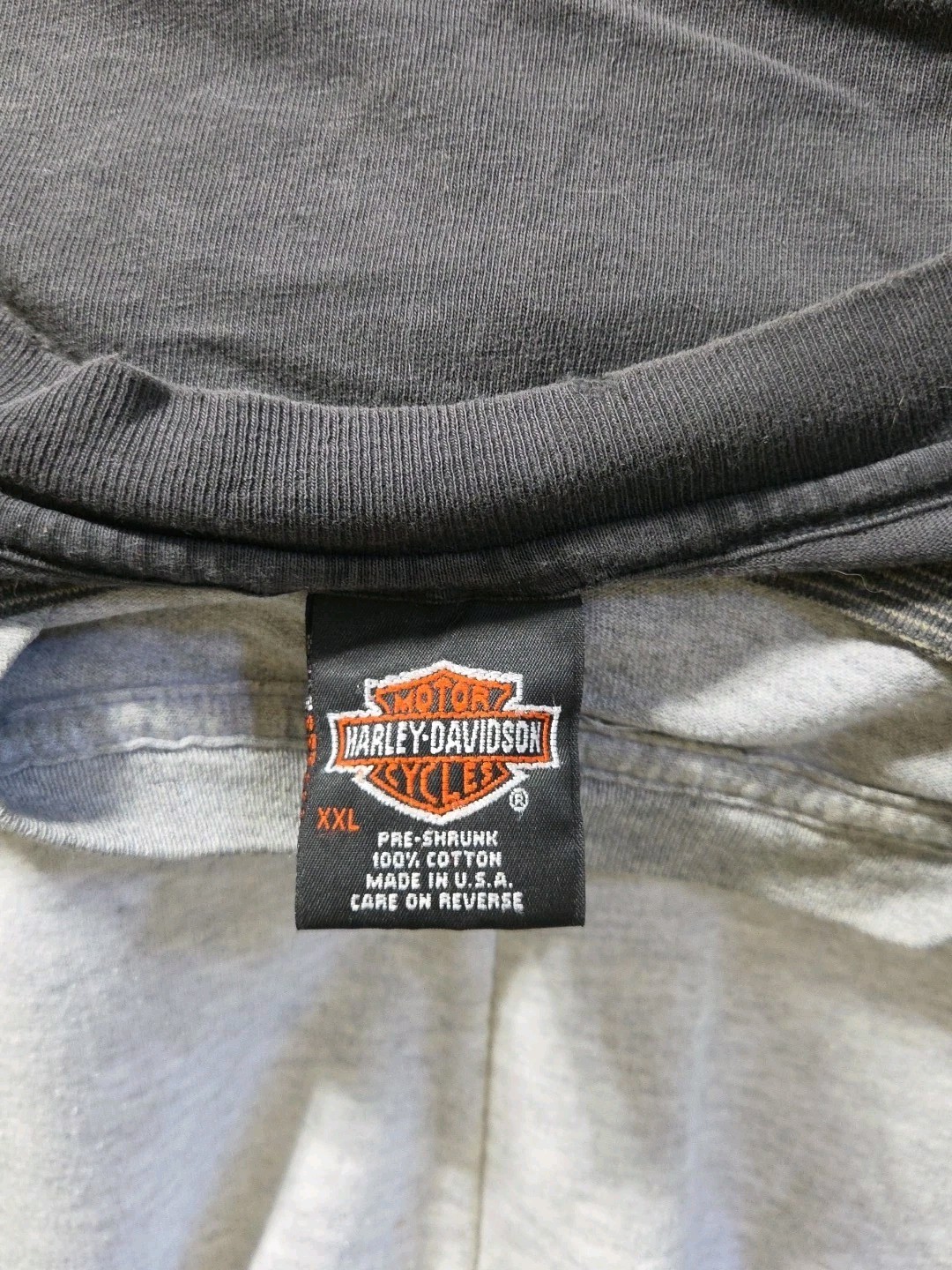 VTG Y2K T-Shirt Lot OF 12 Harley Davidson 3D Emblem Lightning Thunder Mens L-2XL