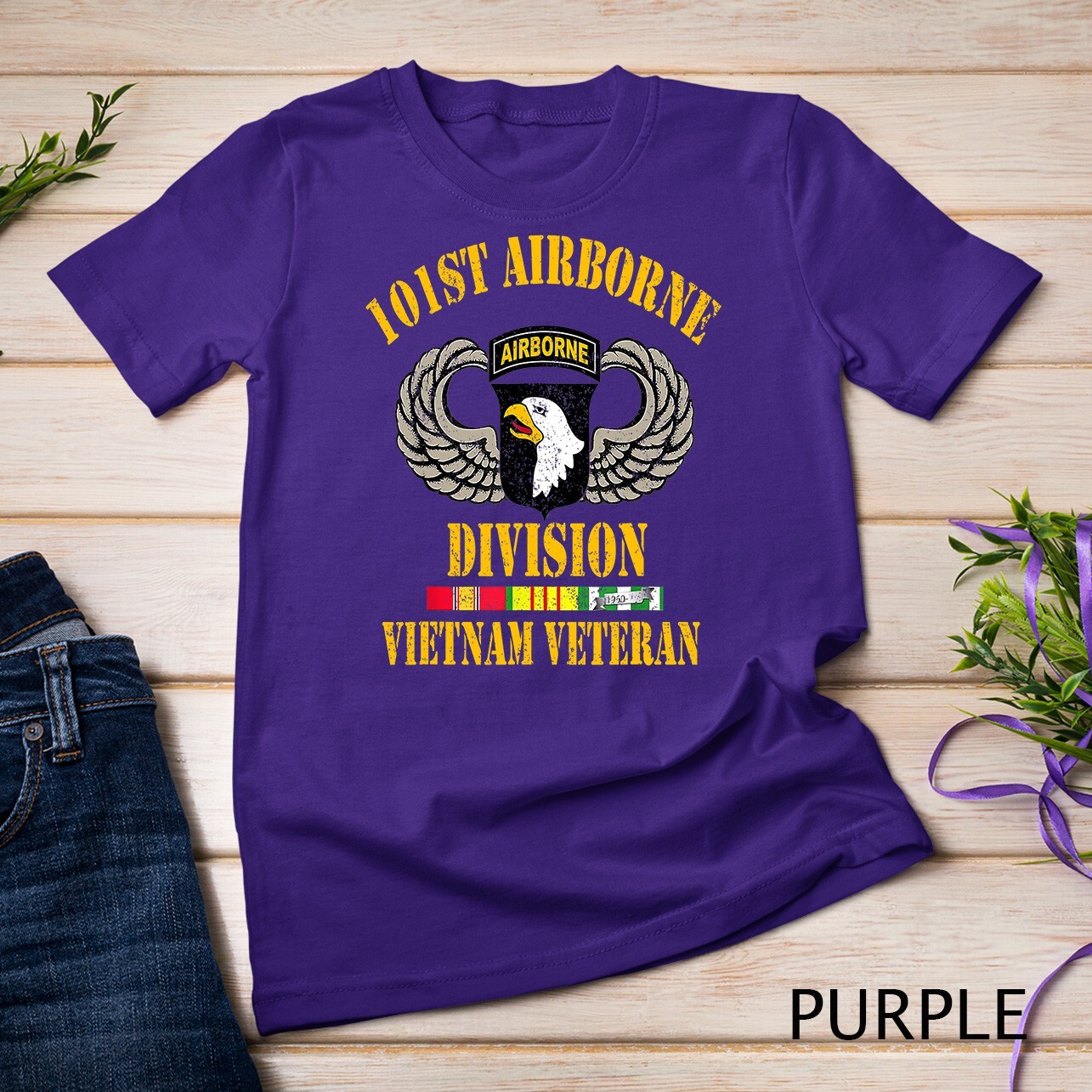 101st Airborne Division Vietnam Veteran Tshirt, Veterans Day Unisex T-shirt