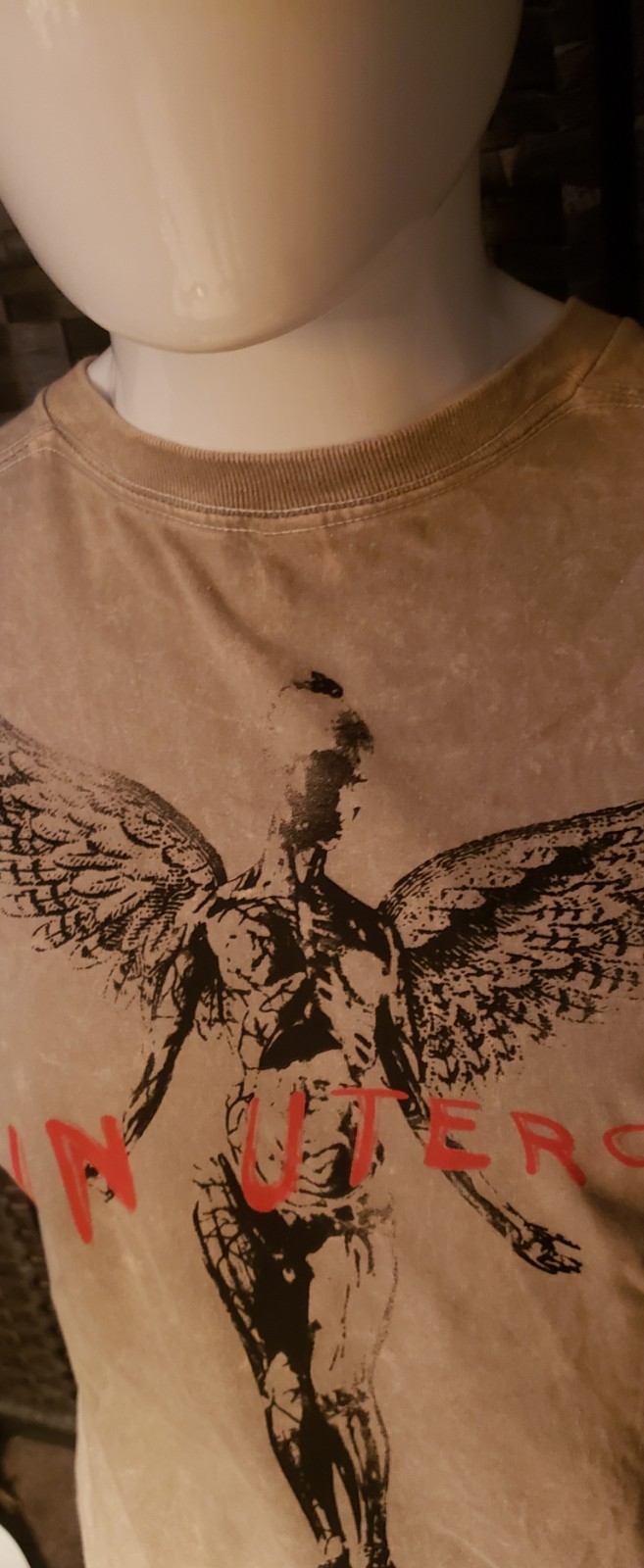Nirvana T Shirts Size Large New! In Utero ! Kurt Cobain.Buyer GetsBoth! SEE PICS