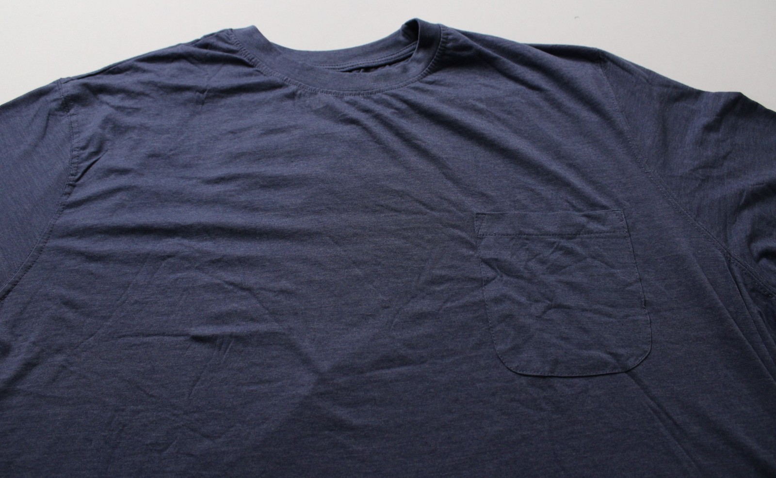 KingSize Men’s Lightweight Longer Length T-Shirt AC2 Slate Blue Size 3XL NWT
