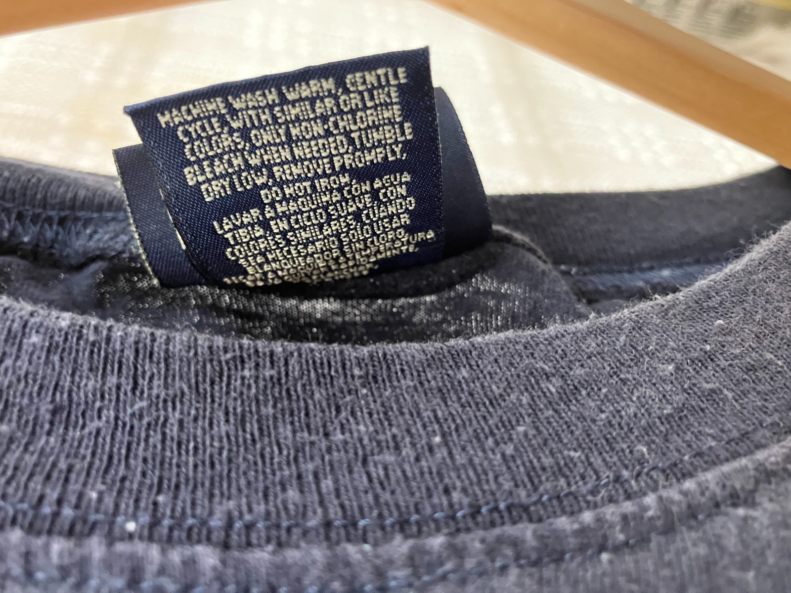 Vtg Basic Editions Navy Blue Muscle Tank Mens XL