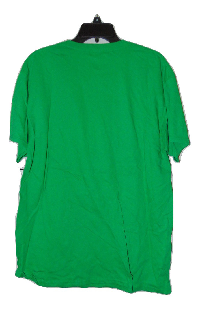 Keep Calm and Get Lucky St. Patrick’s Day T-Shirt Men’s XL Green Clover