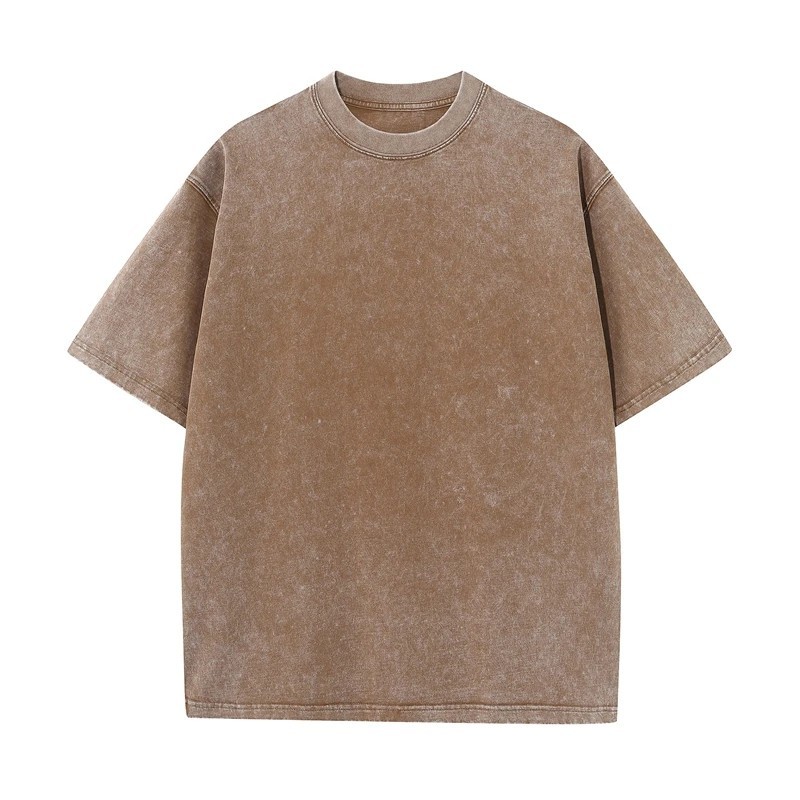 Vintage Washed T Shirt Men Women Oversized Tee 100% Cotton Casual Streetwear
