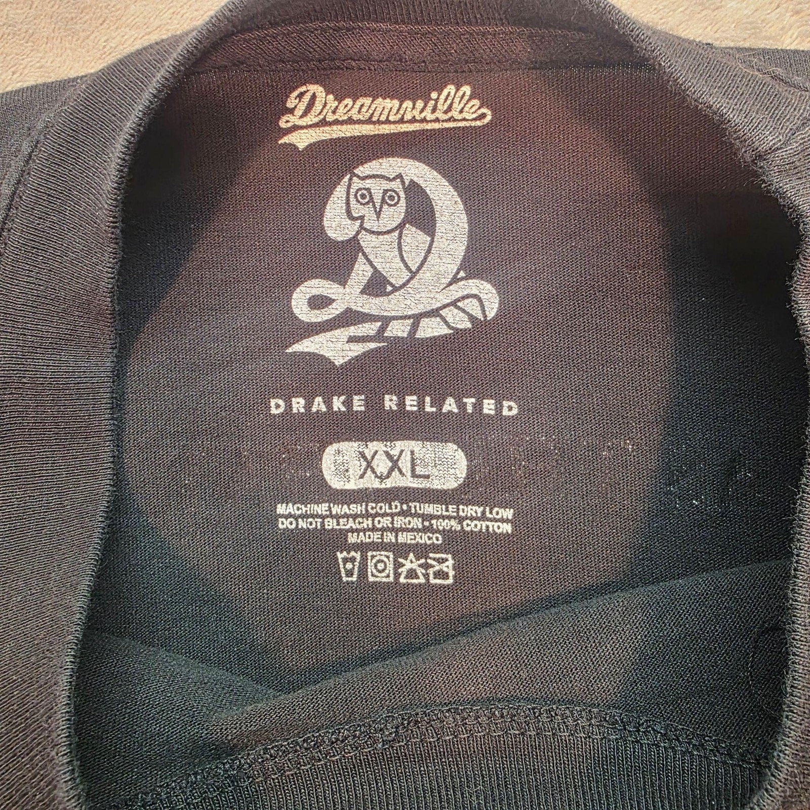 Dreamville Shirt Mens 2XL Black Drake Related Big As The What Tour T-Shirt