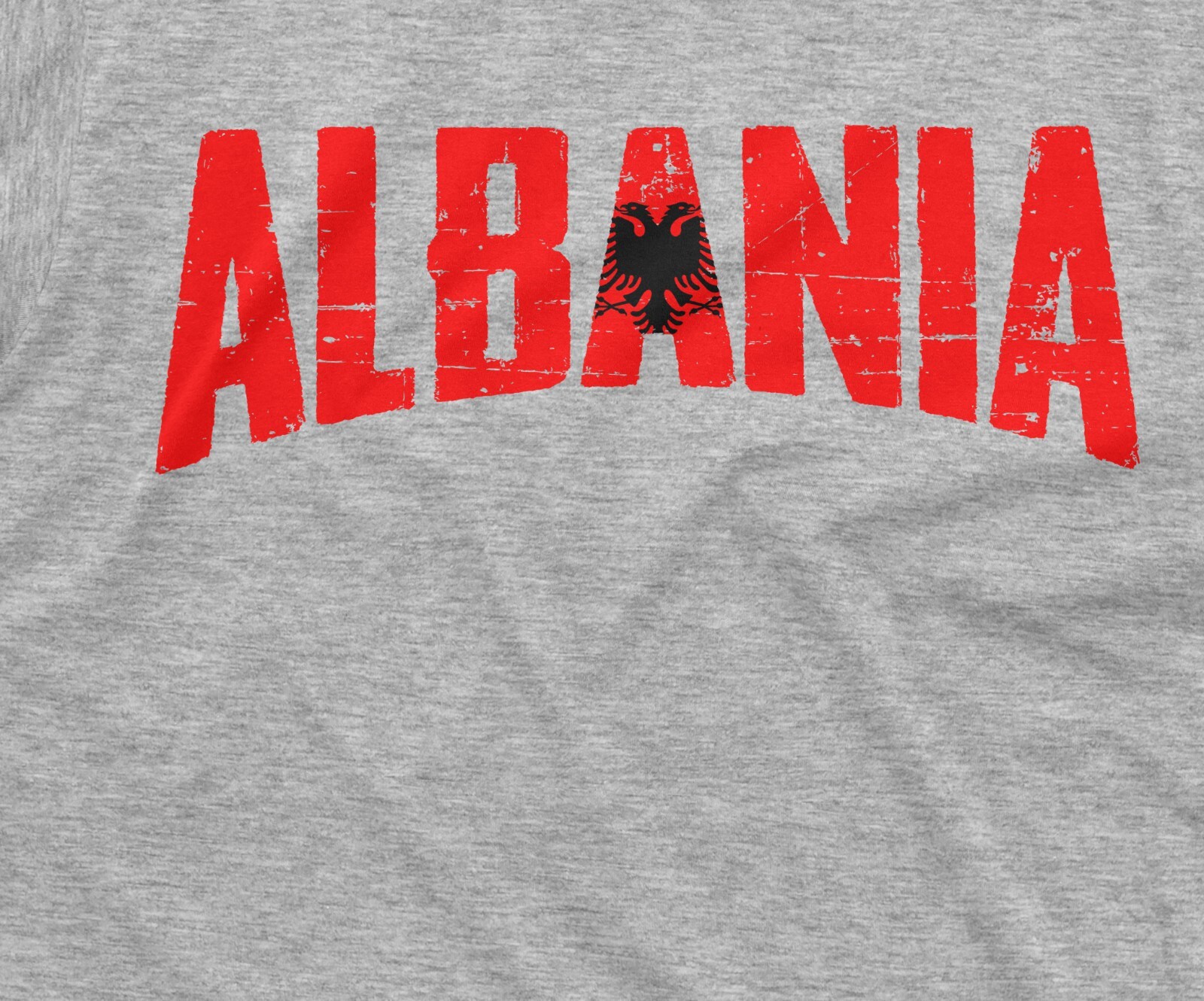 Men’s Albania T-shirt Albanian Coat of arms Flag T-shirt ShqipÃ«ria Nation Shirt