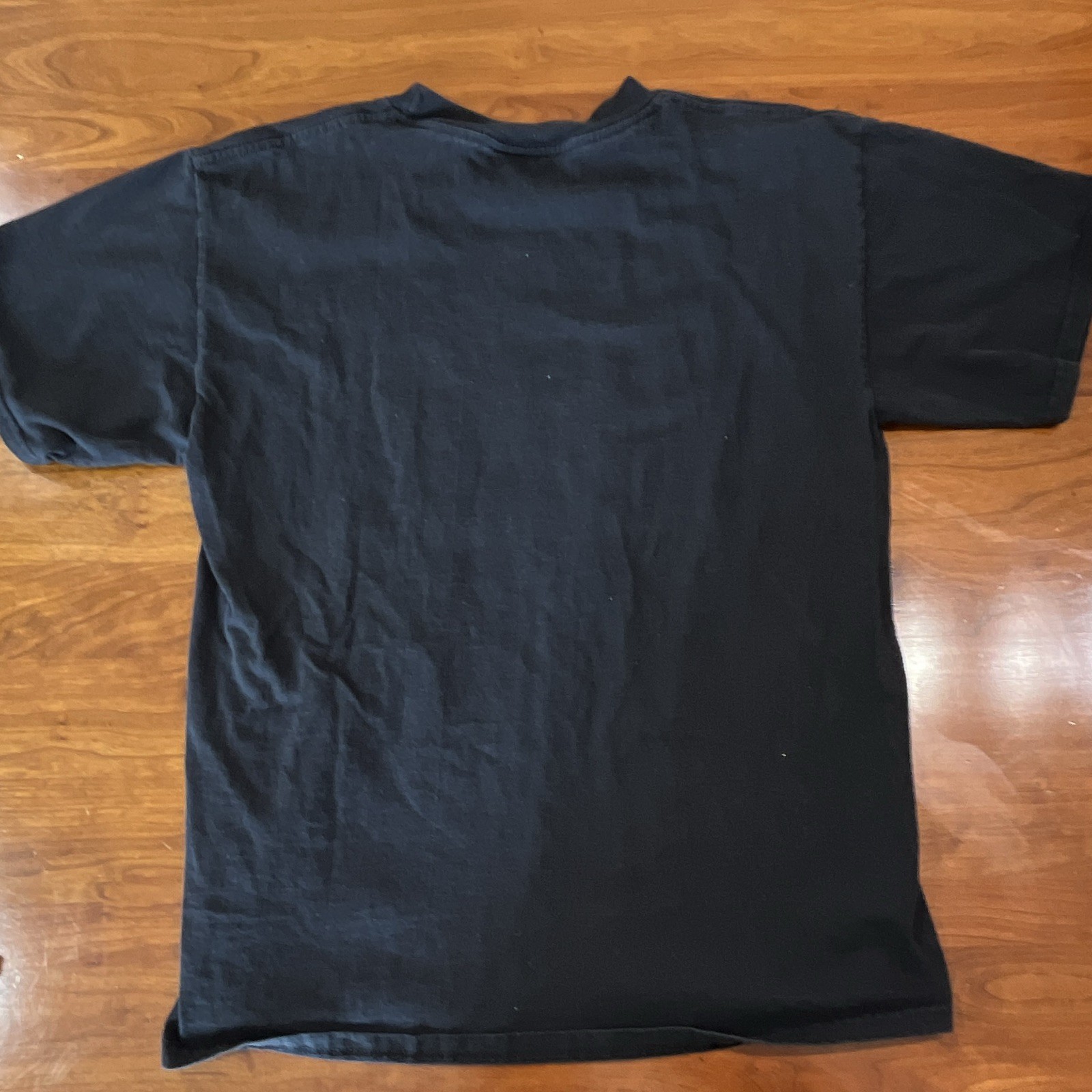 Vintage Y2K Nike Basketball Shirt Mens L Fits Small Black 02 Graphic Tee Swoosh