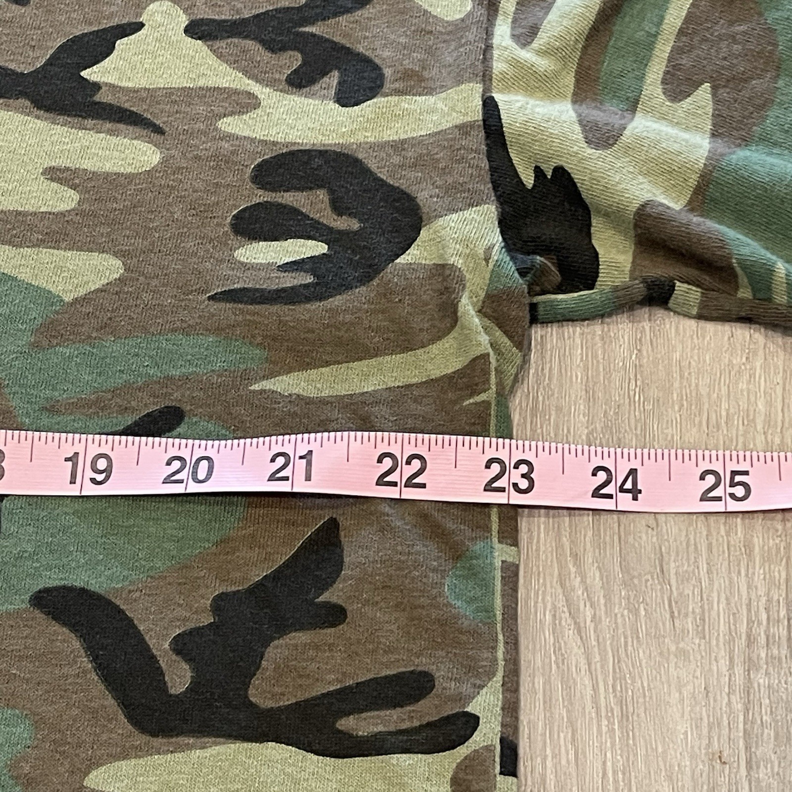 Beetle Bailey Vintage Louisiana Lottery Single Stitch SS Camo T-shirt XL
