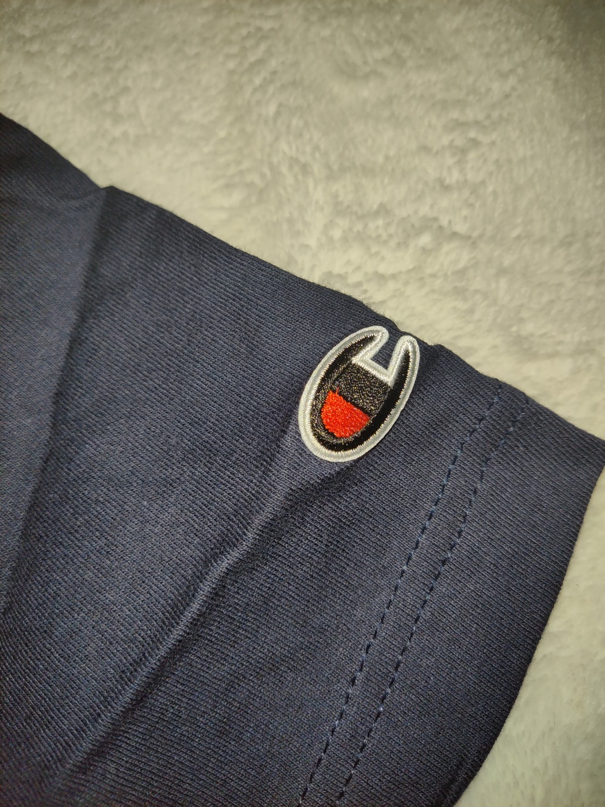 Men’s Champion T-shirt Color Navy Blue Size 3XLT New With Tags