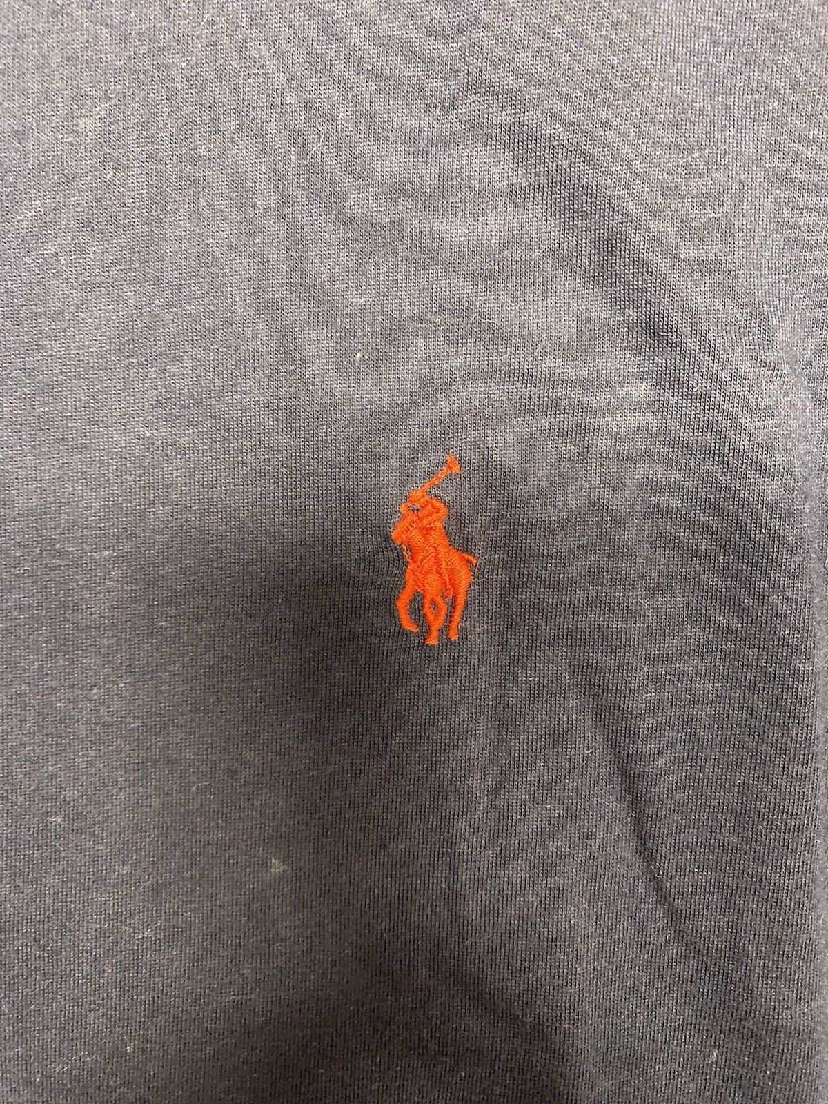 Polo Ralph Lauren T Shirt Men XXL Navy Blue Short Sleeve Classic Basic Tee Pony