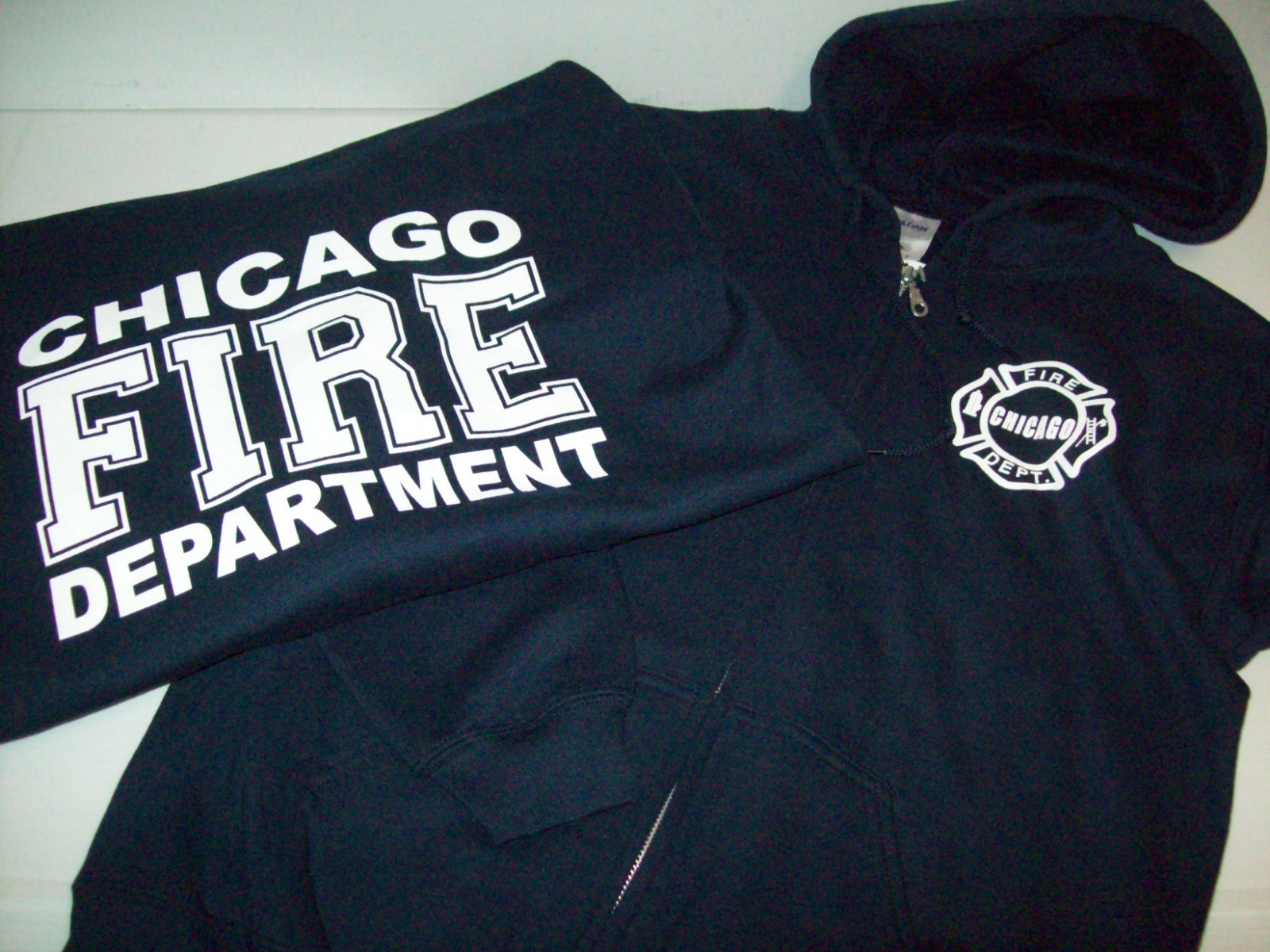 Chicago Fire Department Full Zip Hoodie