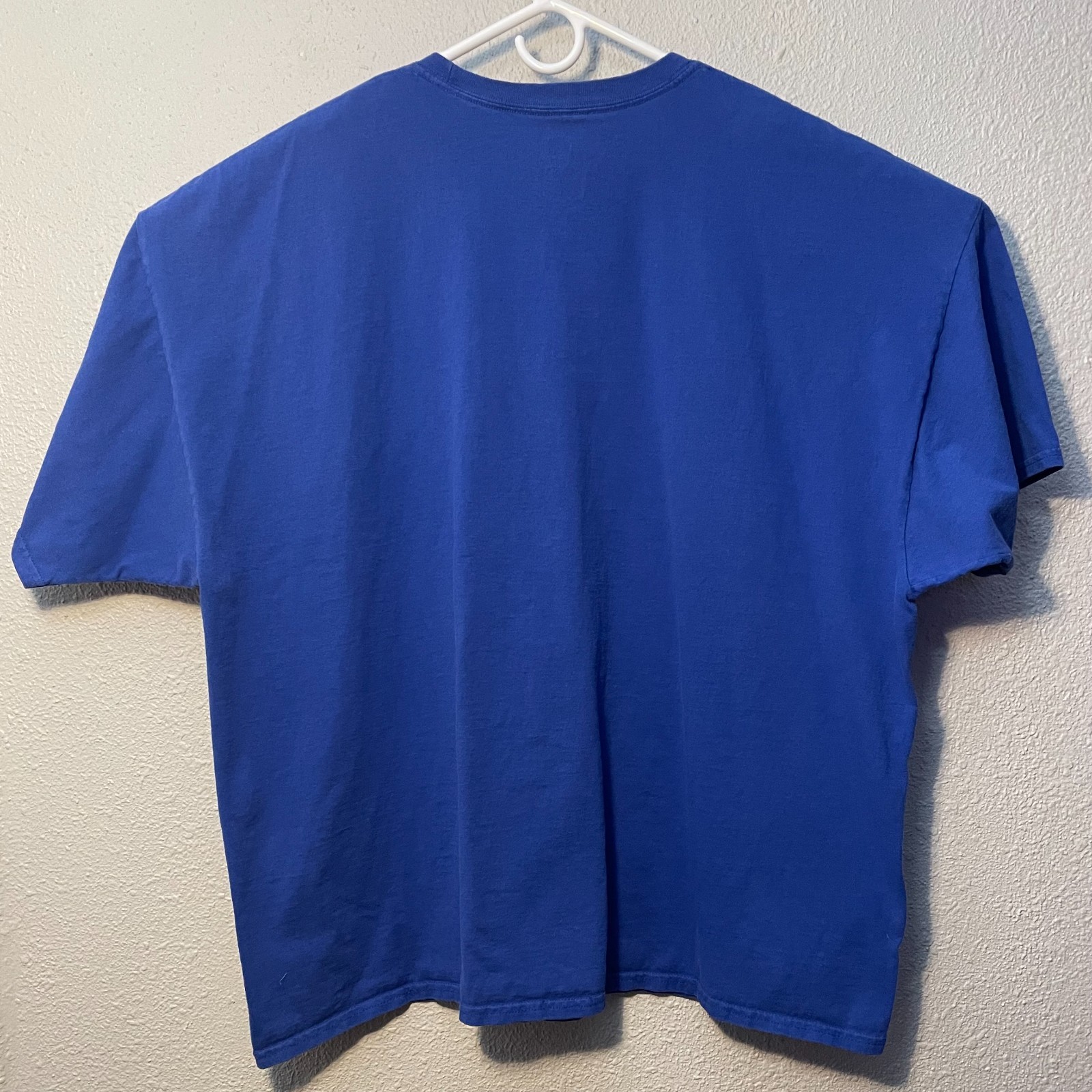 DC Comics Superman Golden Age Logo Blue Graphitti Designs T Shirt 3XL