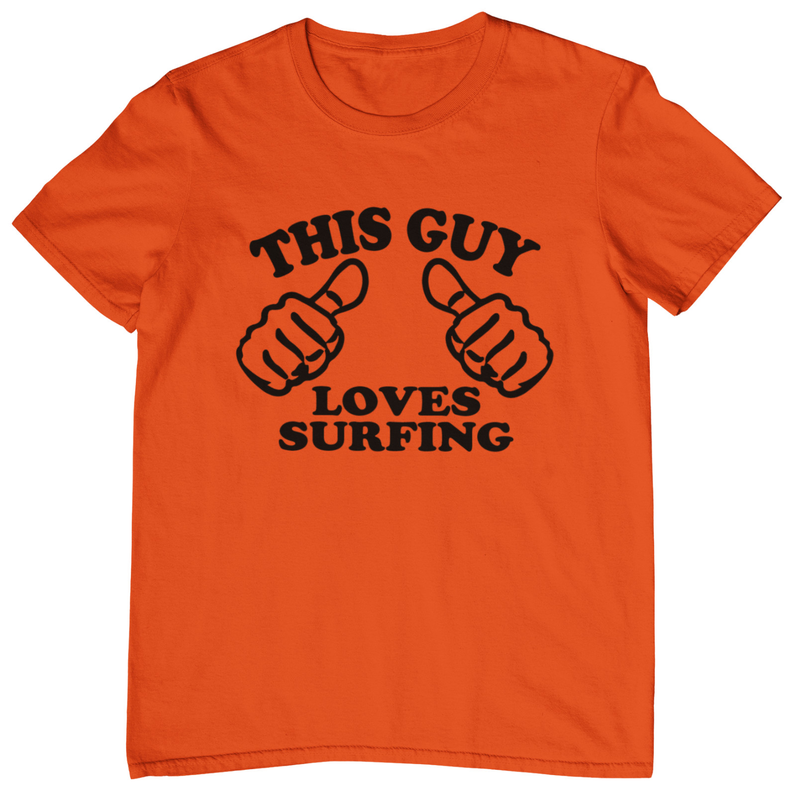 THIS GUY LOVES SURFING T-SHIRT – charlie dont surf sea wave beach board boys