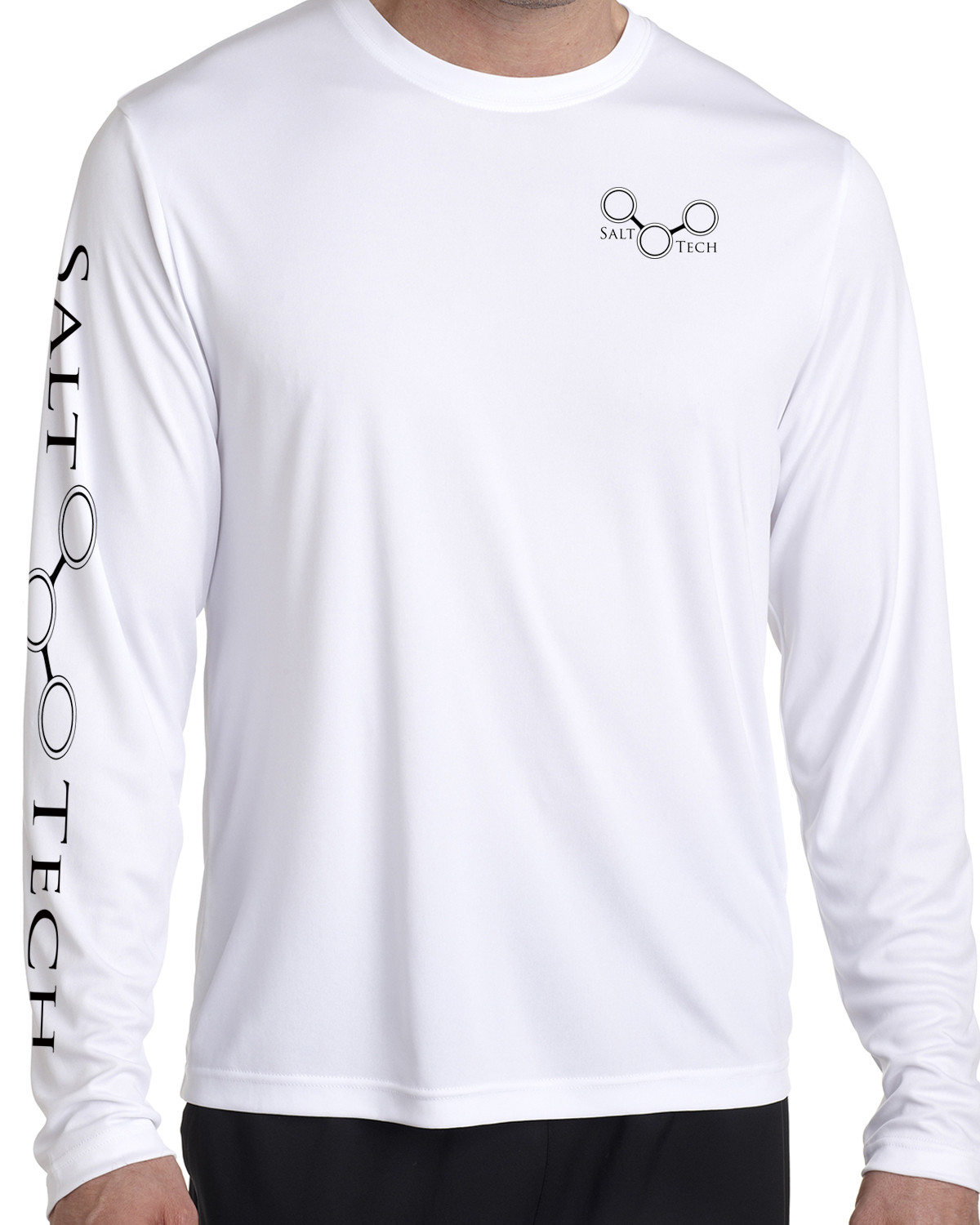 Salt Tech Saltwater microfiber Cobia fishing long sleeve life t shirt 50+ uv