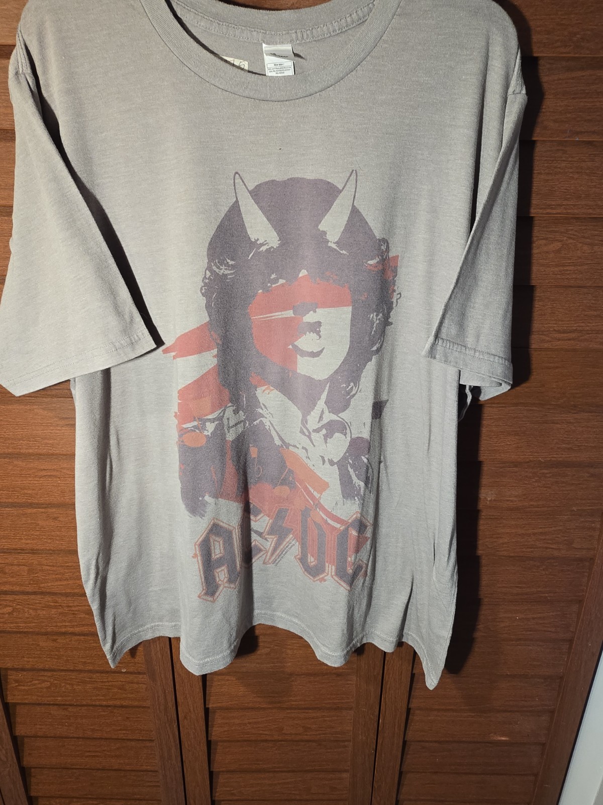Vintage AC/DC Highway to Hell Angus Young Graphic T-Shirt Sz 2XL