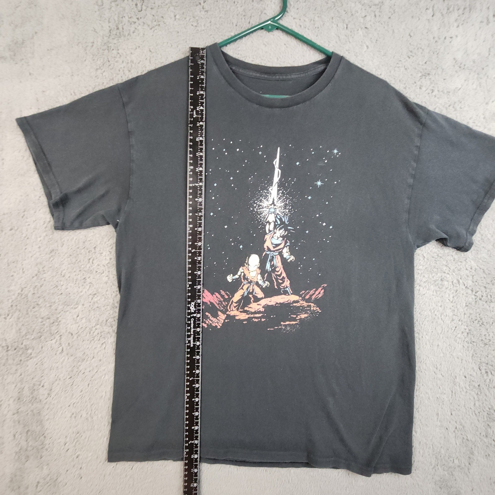 Dragon Ball Z T-Shirt Mens Large Goku Krillin Star Wars Graphic Anime Manga Tee