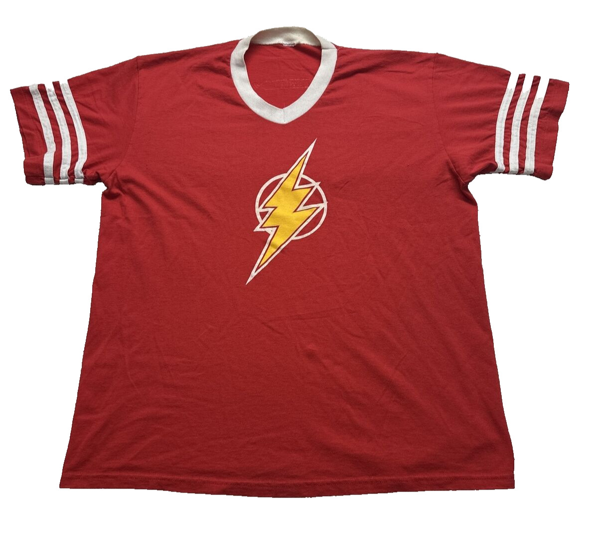 Flash Gordon “Sweet” (back) Vintage 1980s Raglan FLASH T-shirt Fits Large RARE