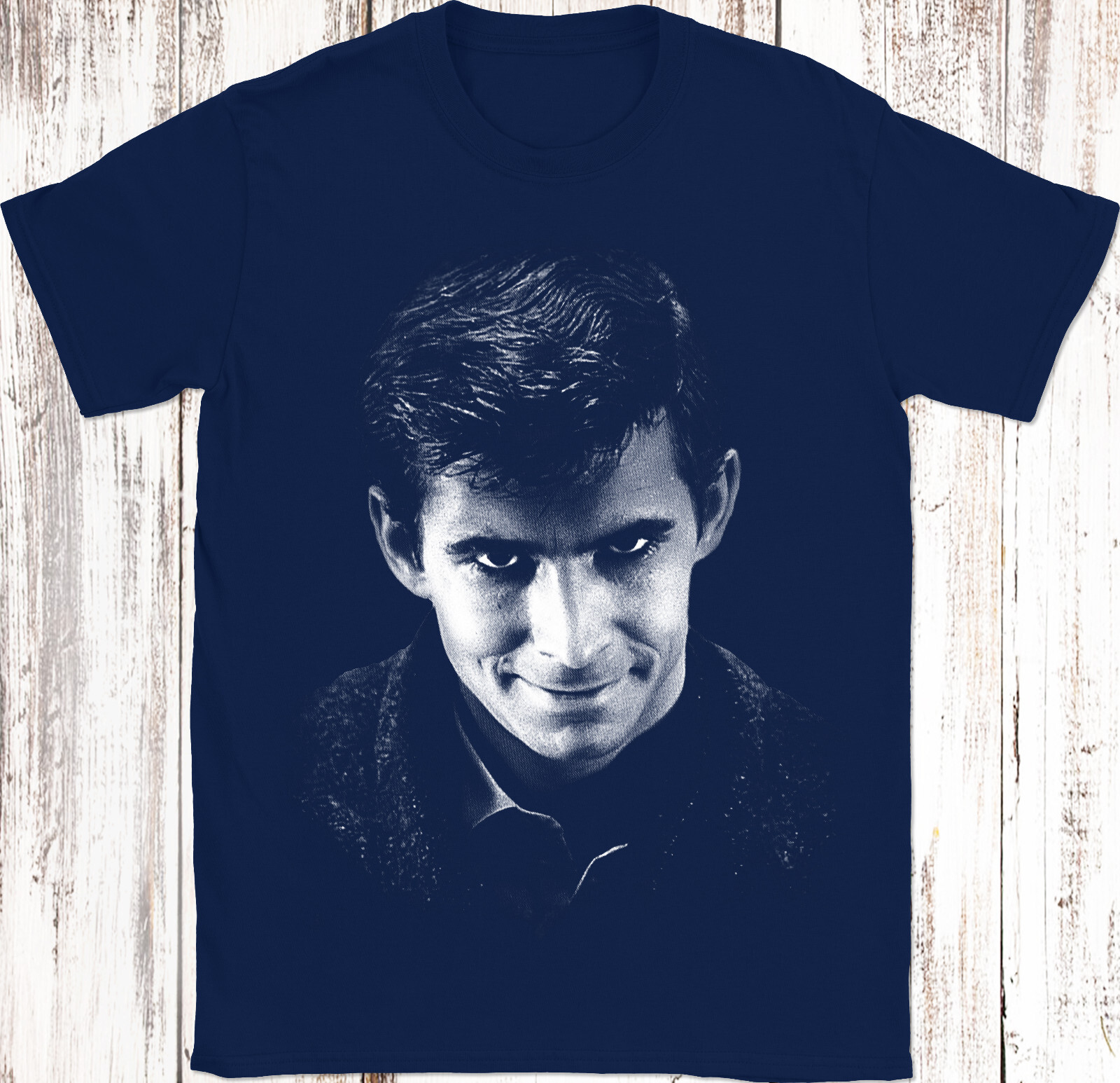 Norman Bates Vintage T-Shirt | Psycho 1960 Hitchcock’s Classic Horror Movie Tee