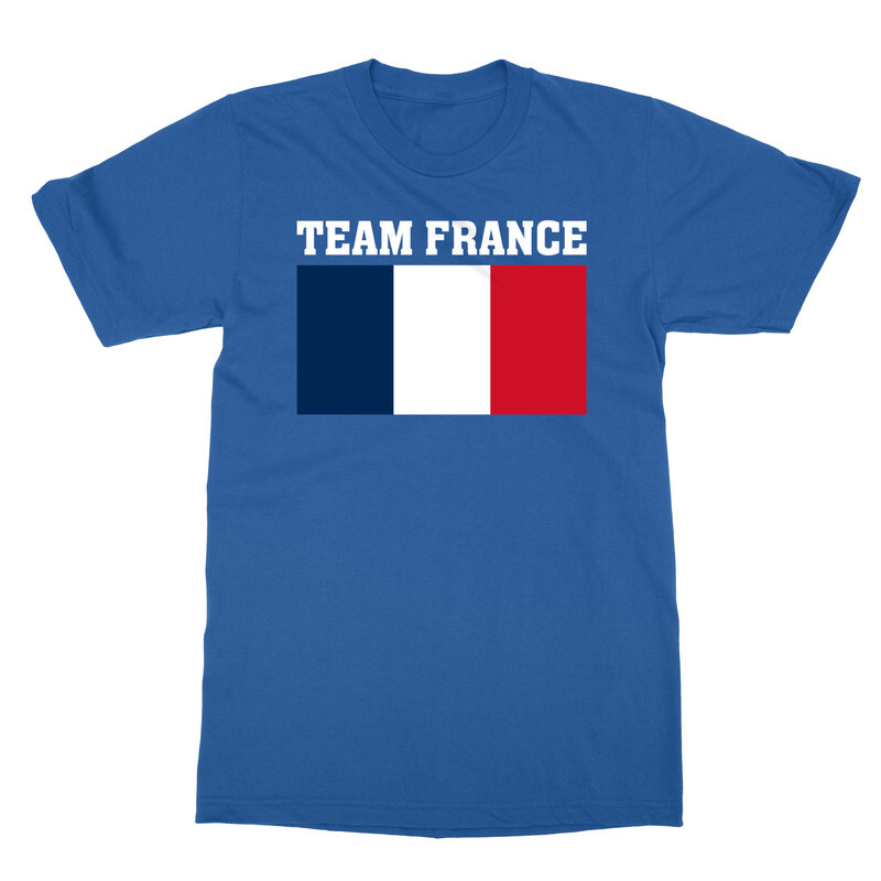 France Flag Team Support 2024 Gold Medal Tribute Unisex T-Shirt